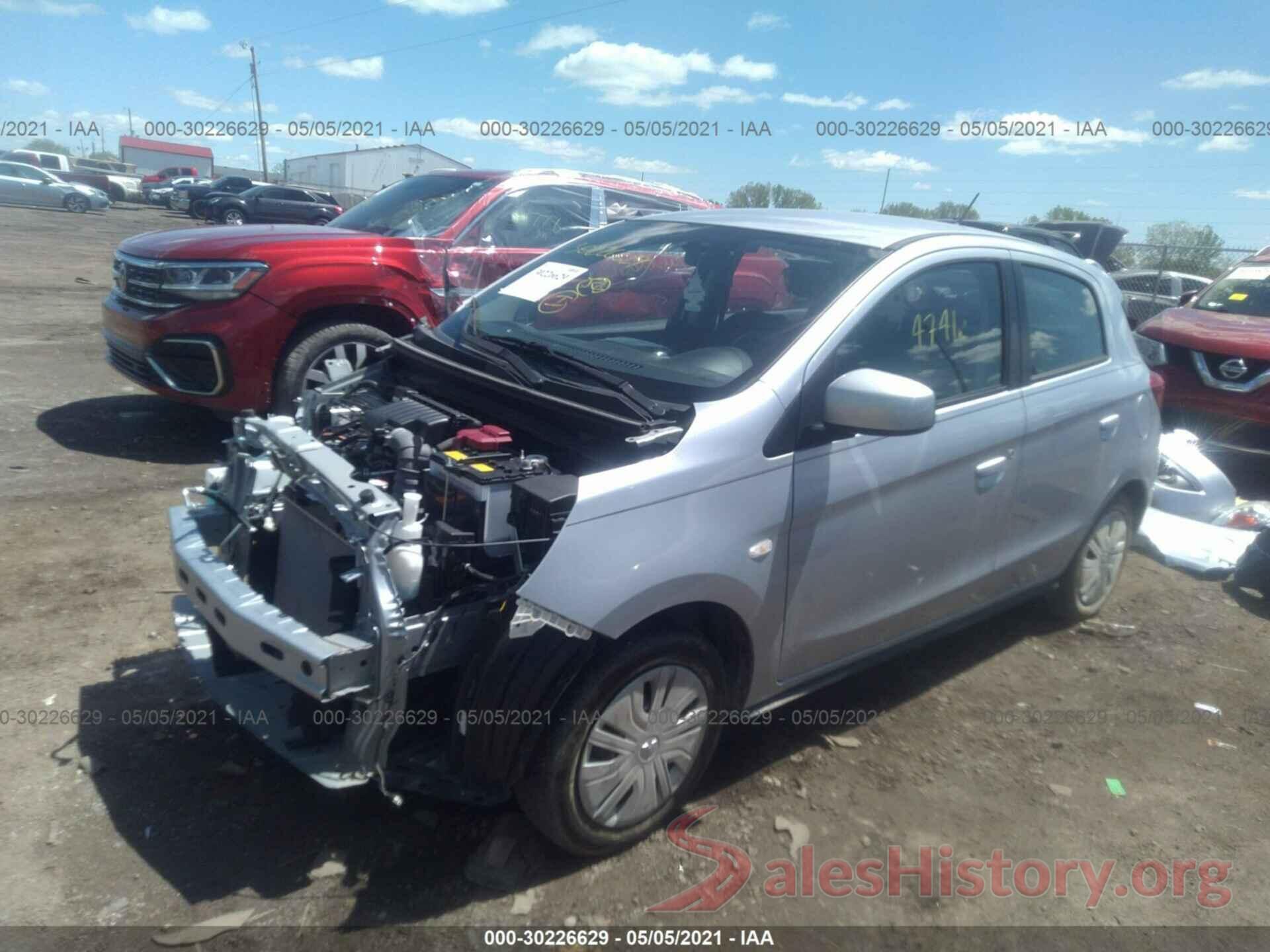 ML32A3HJ6LH000470 2020 MITSUBISHI MIRAGE