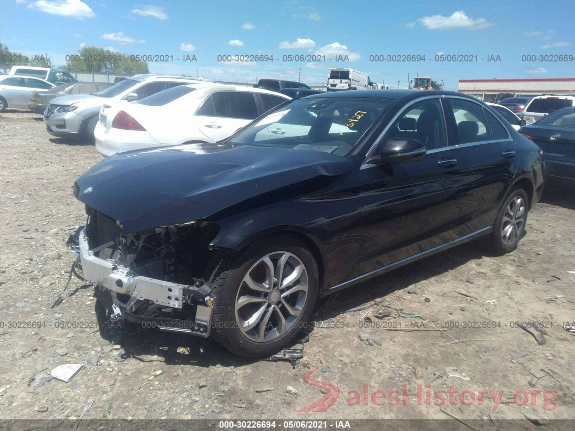 55SWF4JB3HU203427 2017 MERCEDES-BENZ C-CLASS