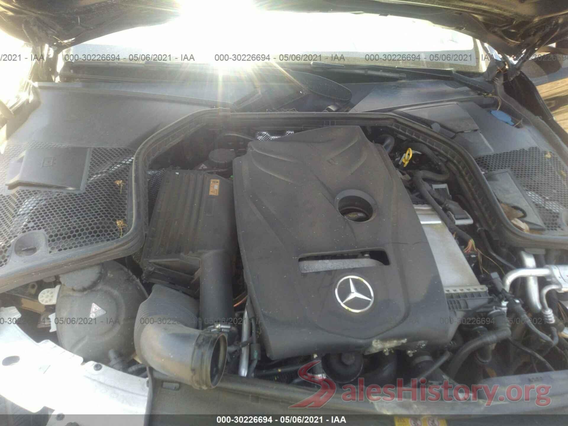 55SWF4JB3HU203427 2017 MERCEDES-BENZ C-CLASS