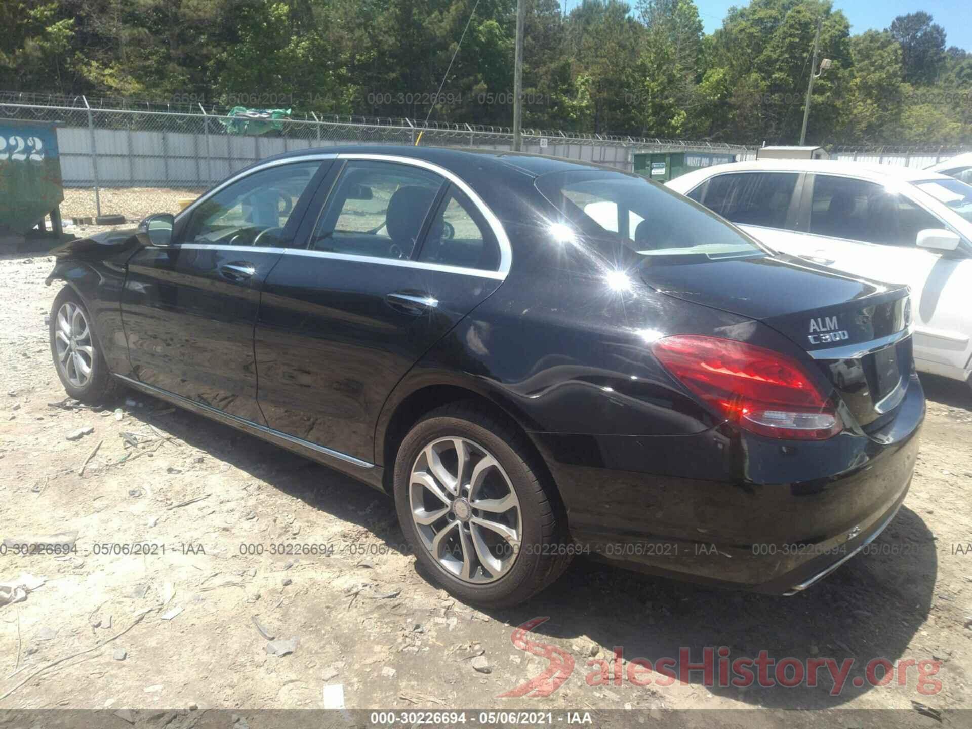 55SWF4JB3HU203427 2017 MERCEDES-BENZ C-CLASS