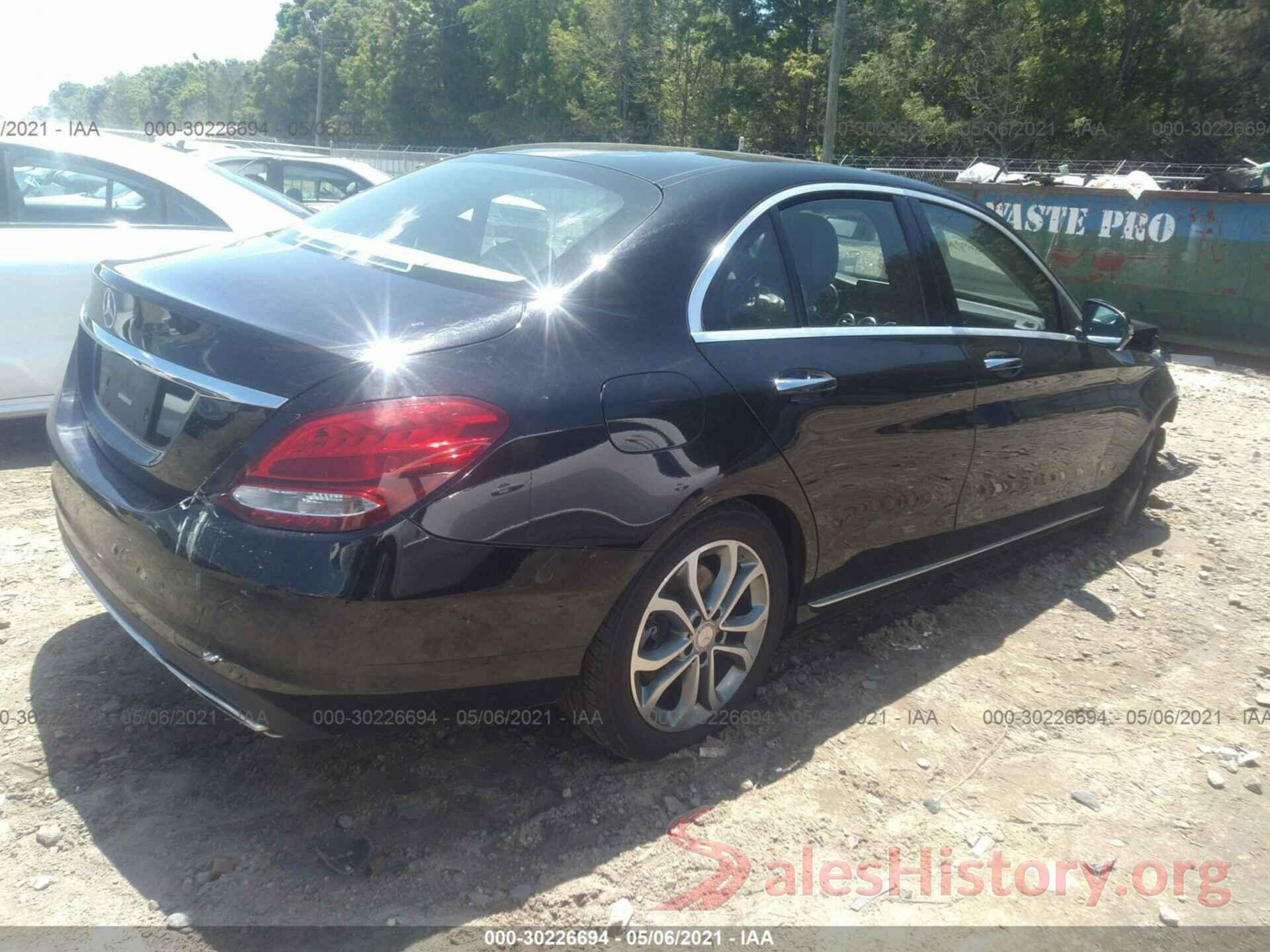 55SWF4JB3HU203427 2017 MERCEDES-BENZ C-CLASS