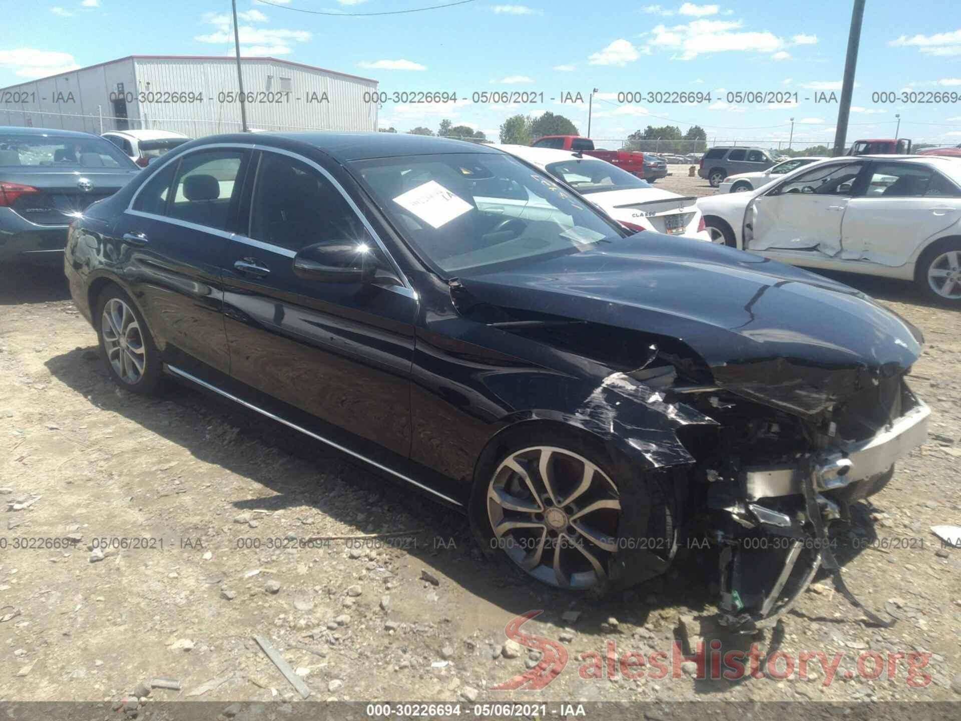 55SWF4JB3HU203427 2017 MERCEDES-BENZ C-CLASS