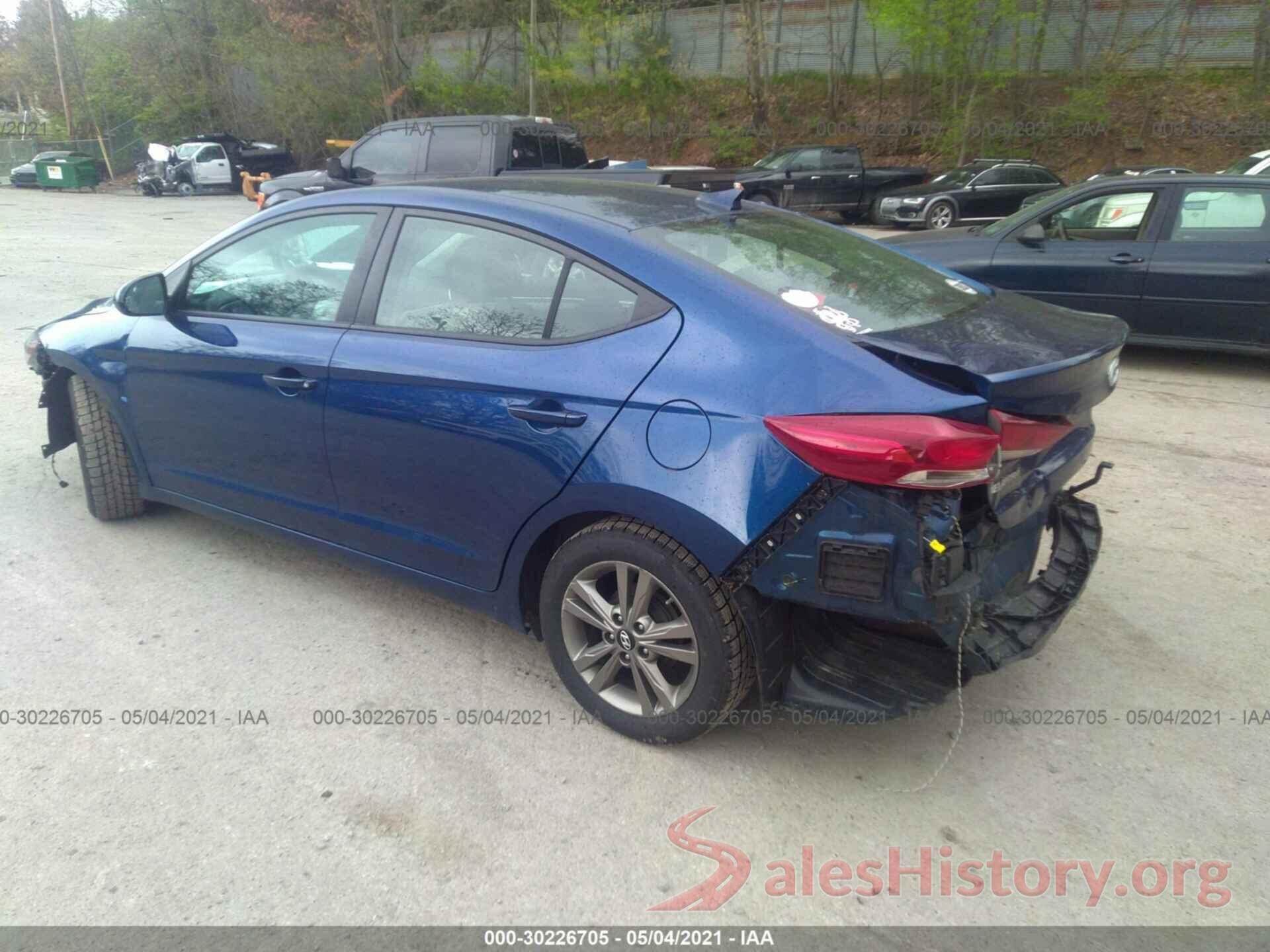 5NPD84LF4HH051470 2017 HYUNDAI ELANTRA