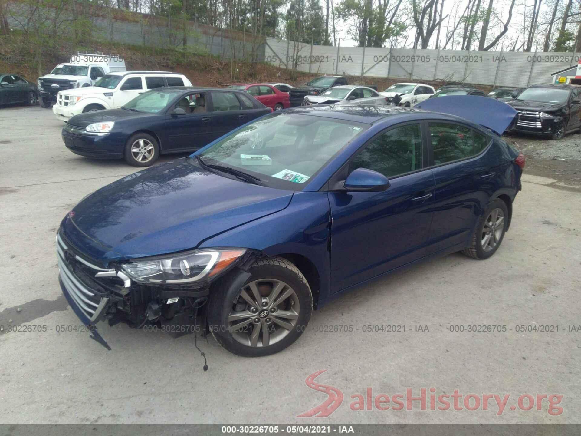 5NPD84LF4HH051470 2017 HYUNDAI ELANTRA