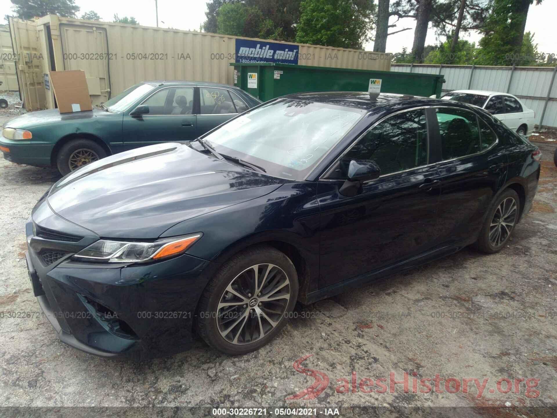 4T1B11HK9KU741112 2019 TOYOTA CAMRY