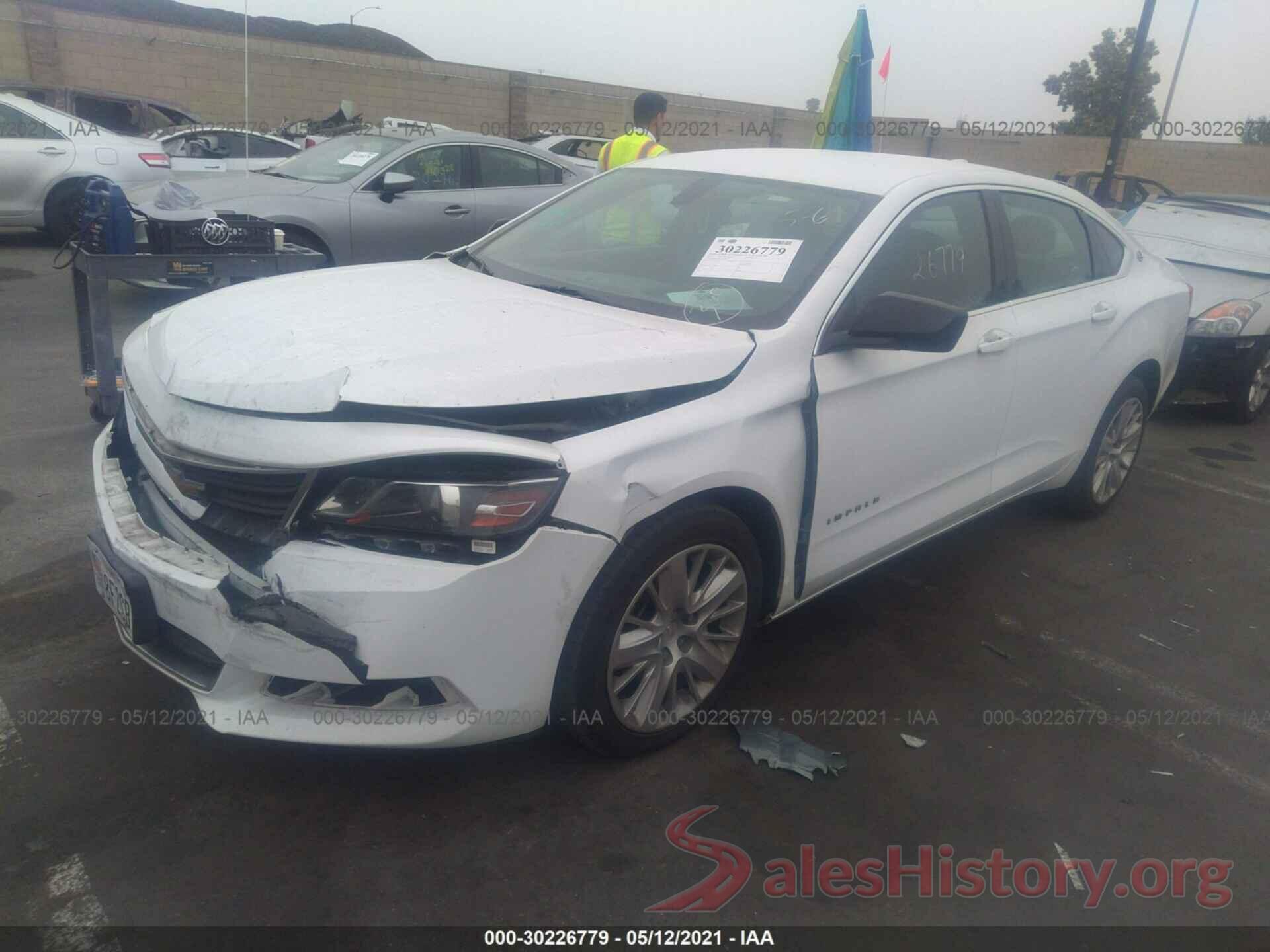 2G11X5SAXG9182270 2016 CHEVROLET IMPALA