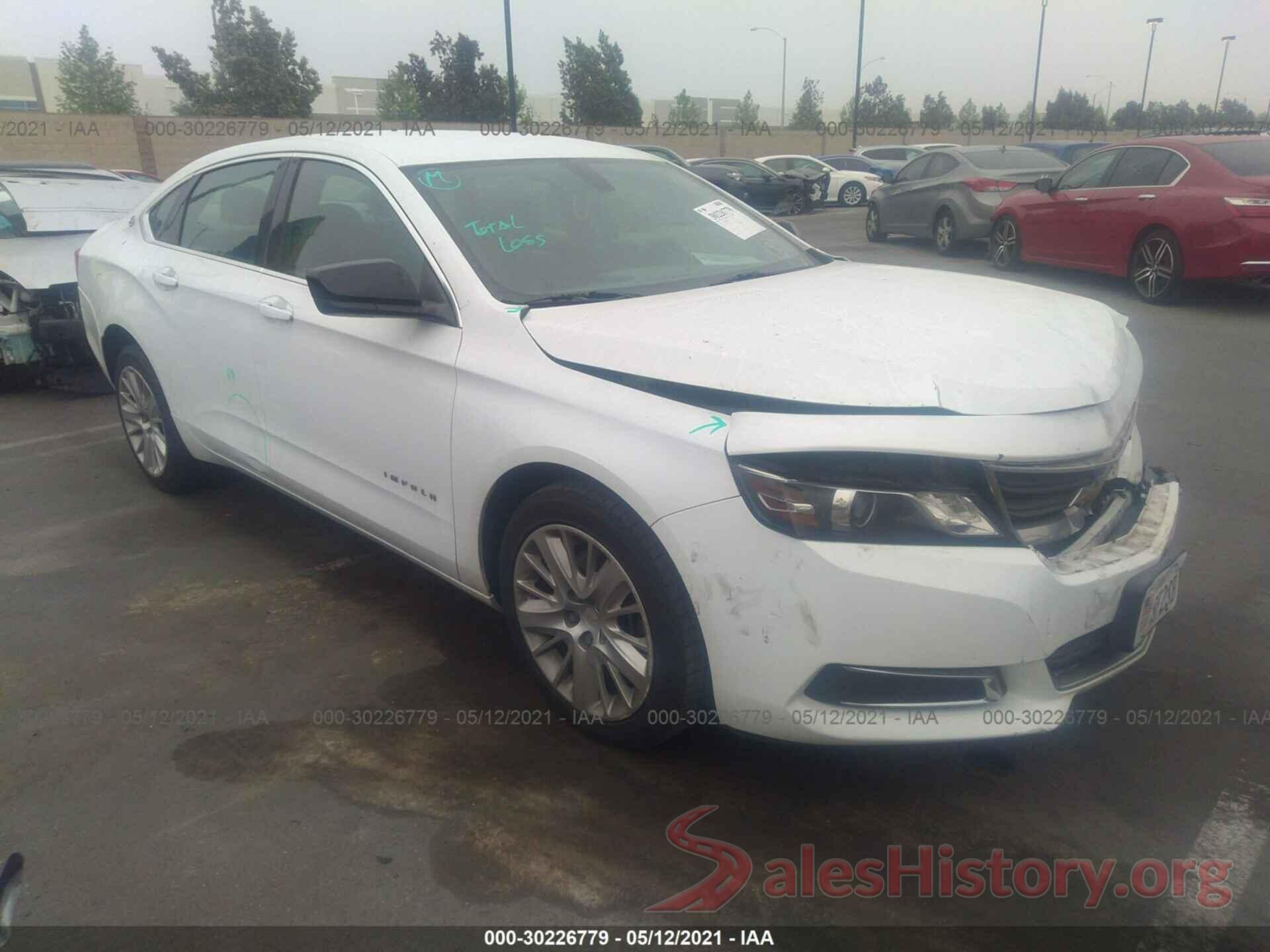 2G11X5SAXG9182270 2016 CHEVROLET IMPALA