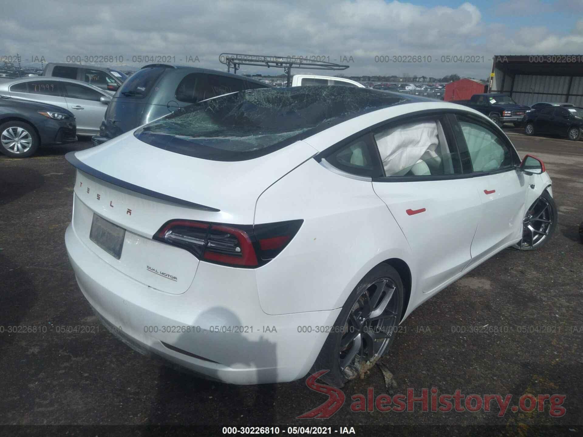 5YJ3E1EC4LF624963 2020 TESLA MODEL 3