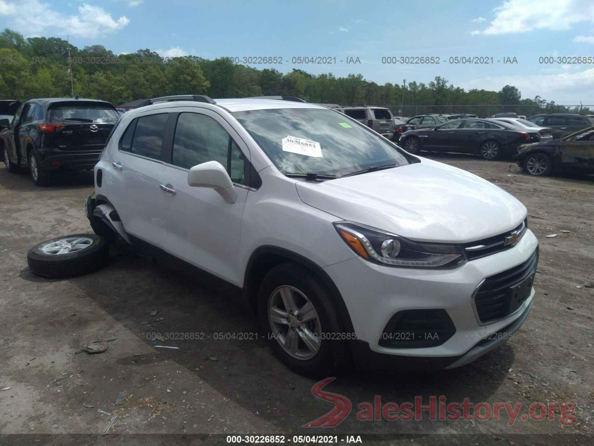 KL7CJPSB6JB612899 2018 CHEVROLET TRAX