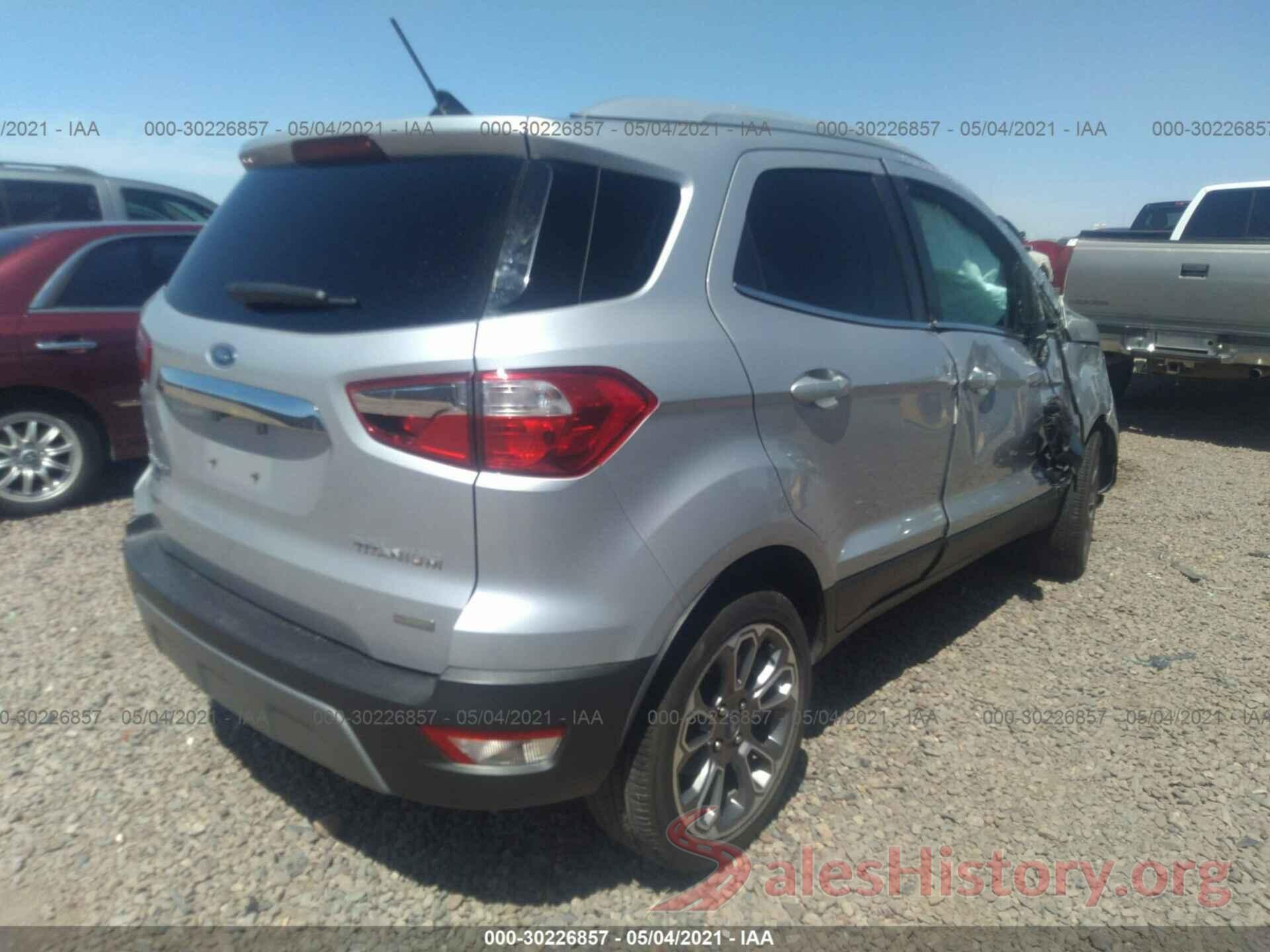 MAJ3S2KE6KC279473 2019 FORD ECOSPORT