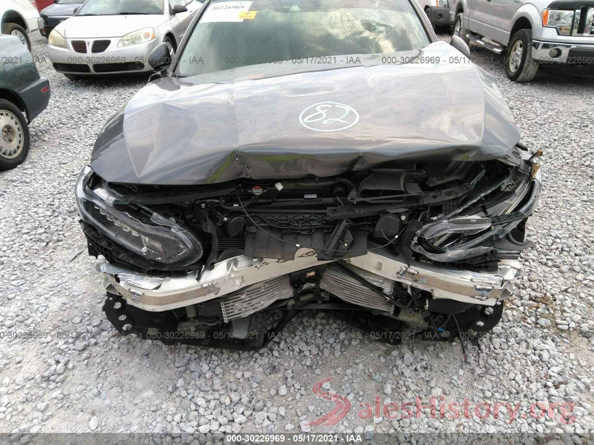 1HGCV2F56KA029529 2019 HONDA ACCORD SEDAN