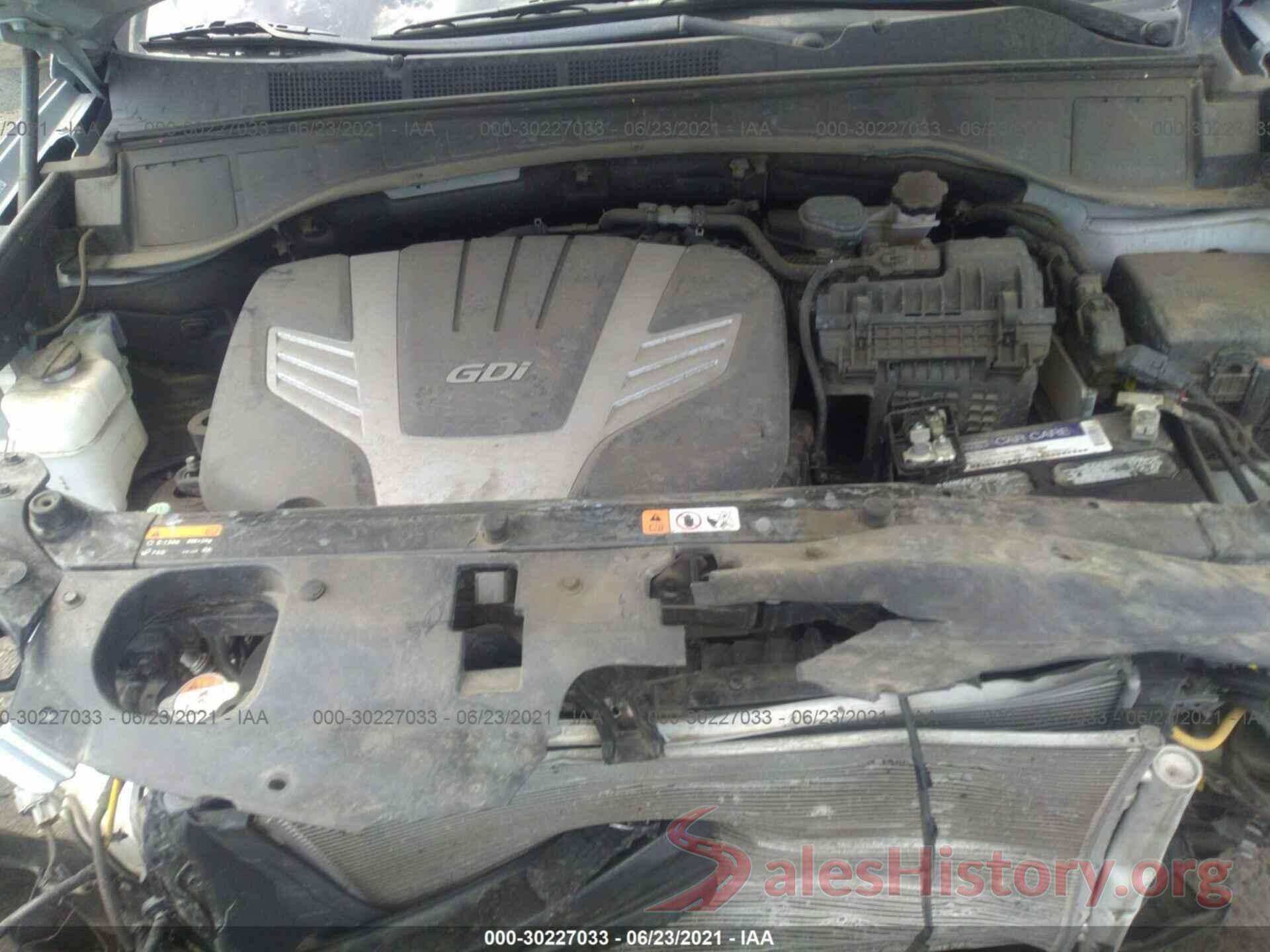 KM8SM4HF6HU254258 2017 HYUNDAI SANTA FE