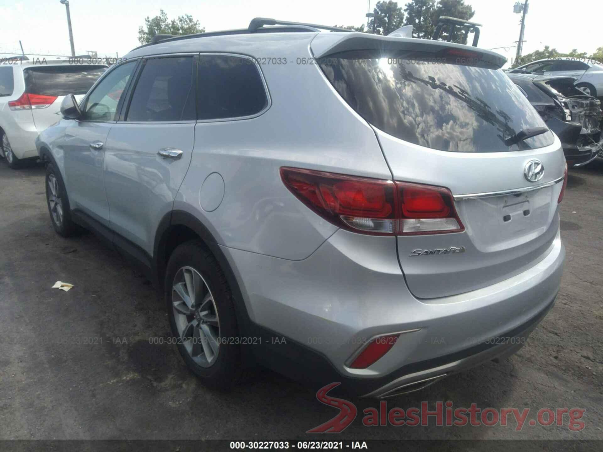 KM8SM4HF6HU254258 2017 HYUNDAI SANTA FE