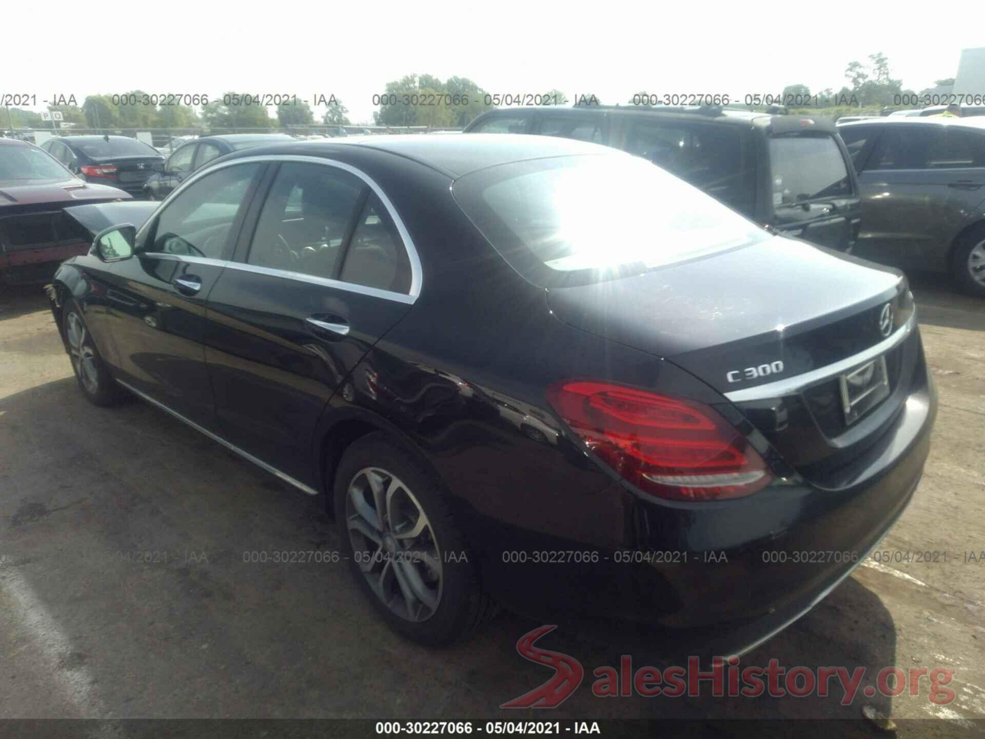 55SWF4KB0GU169704 2016 MERCEDES-BENZ C-CLASS