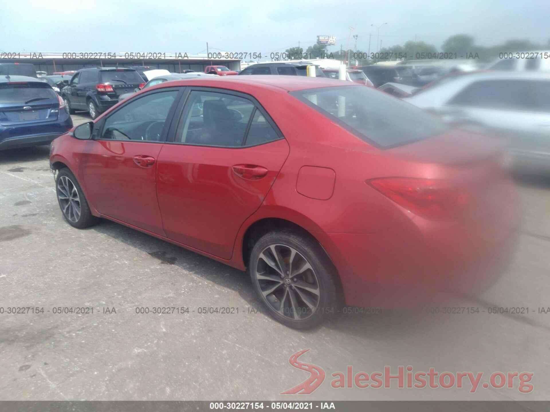 5YFBURHE2JP846901 2018 TOYOTA COROLLA