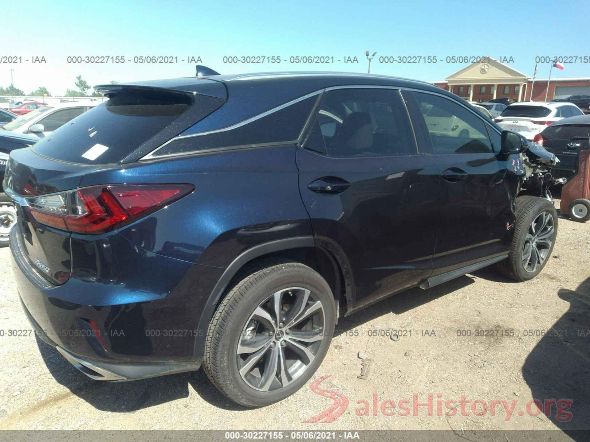 2T2ZZMCA3KC143182 2019 LEXUS RX