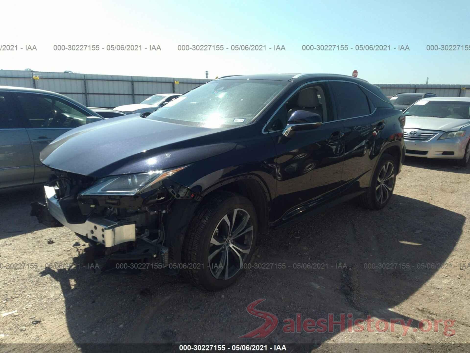 2T2ZZMCA3KC143182 2019 LEXUS RX