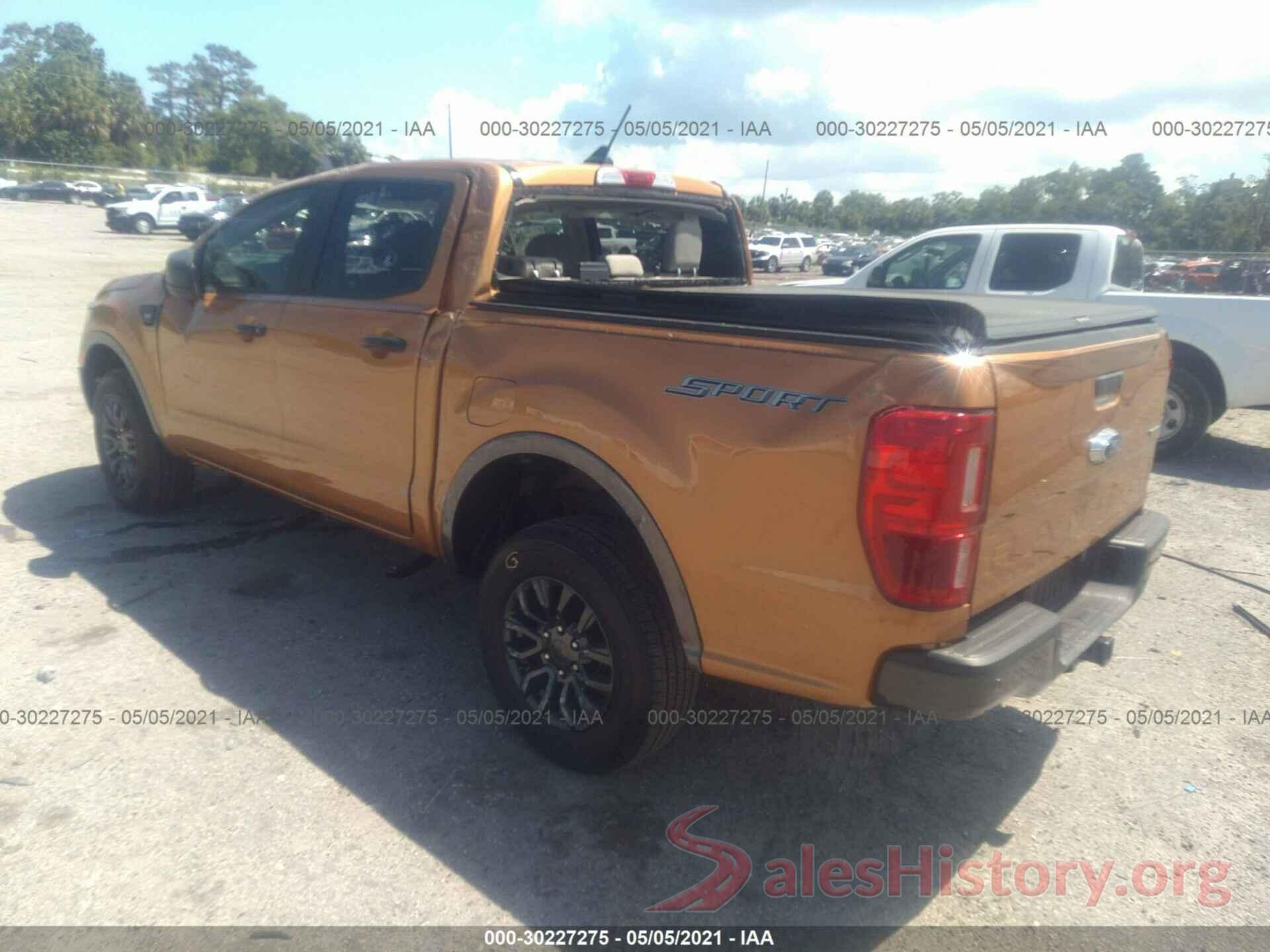 1FTER4EH3KLA07690 2019 FORD RANGER