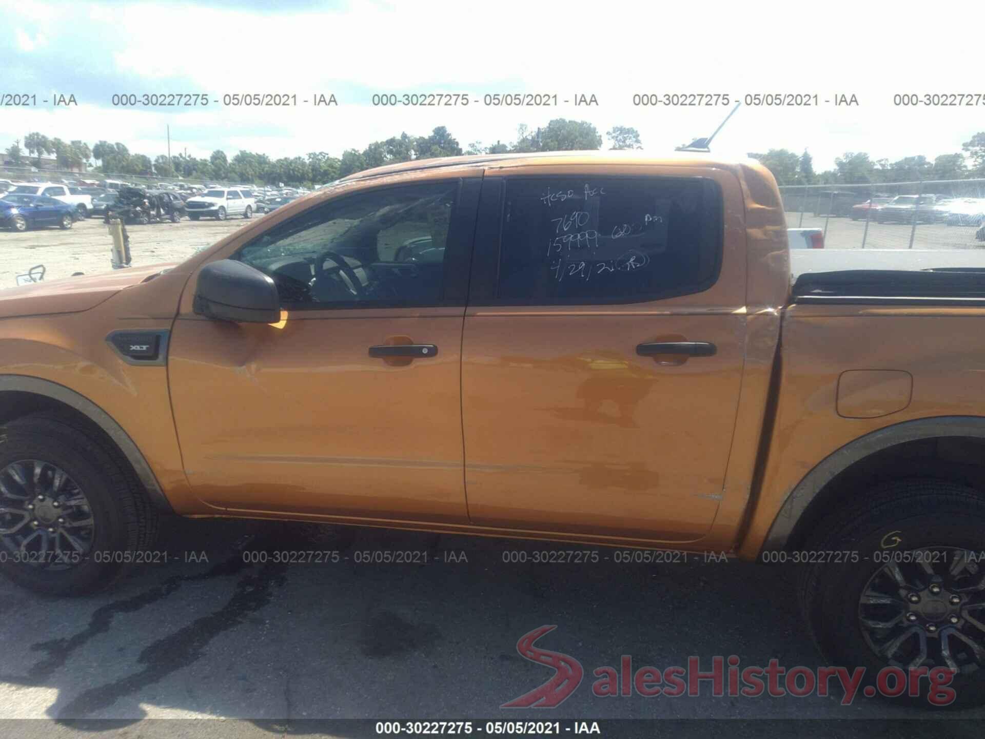 1FTER4EH3KLA07690 2019 FORD RANGER