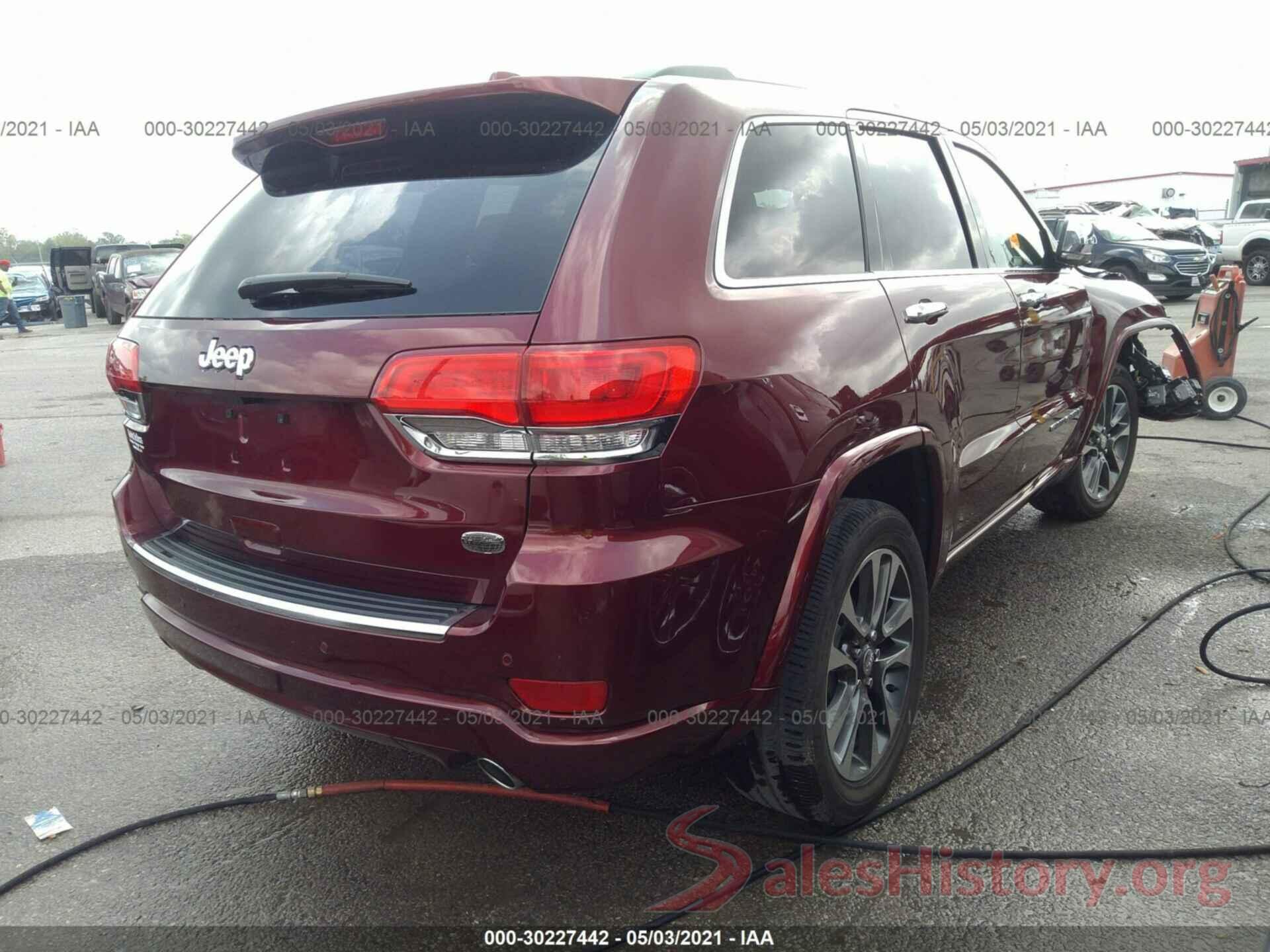 1C4RJECG1JC447463 2018 JEEP GRAND CHEROKEE