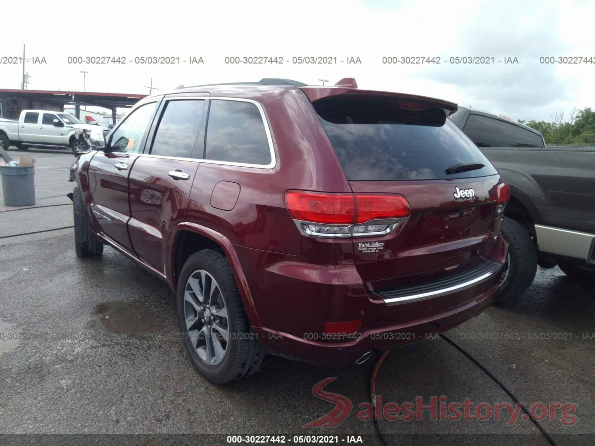 1C4RJECG1JC447463 2018 JEEP GRAND CHEROKEE