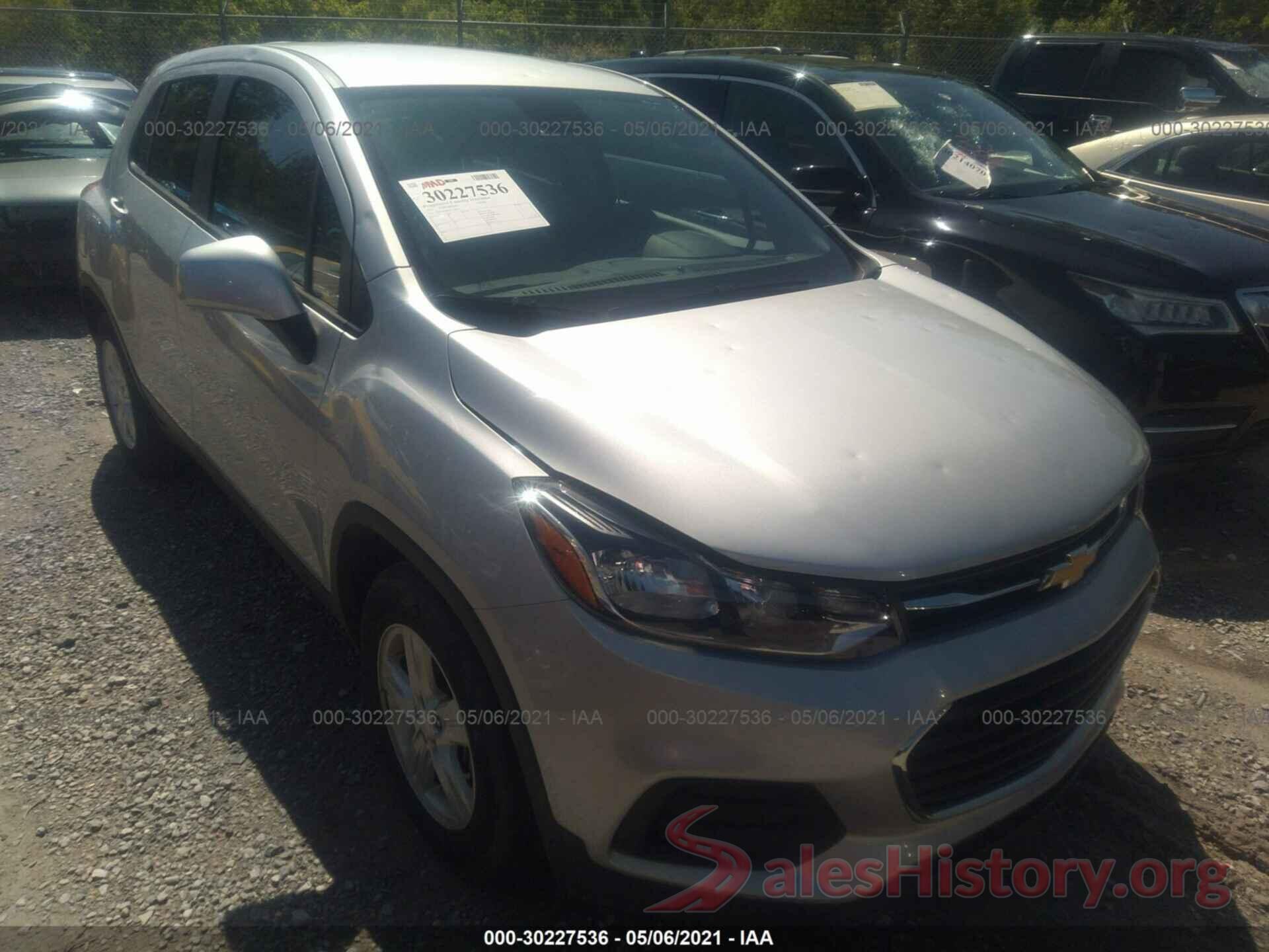 3GNCJKSB4KL390814 2019 CHEVROLET TRAX