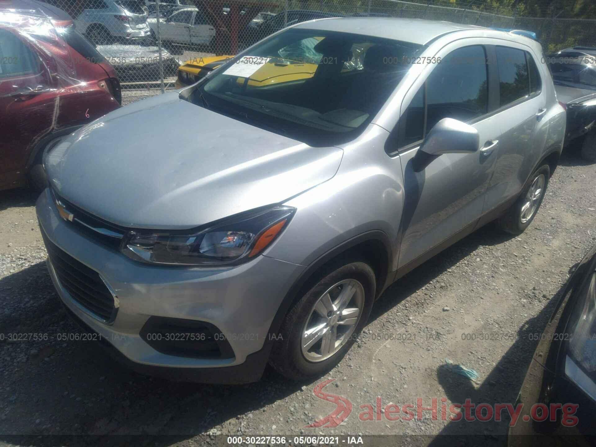 3GNCJKSB4KL390814 2019 CHEVROLET TRAX