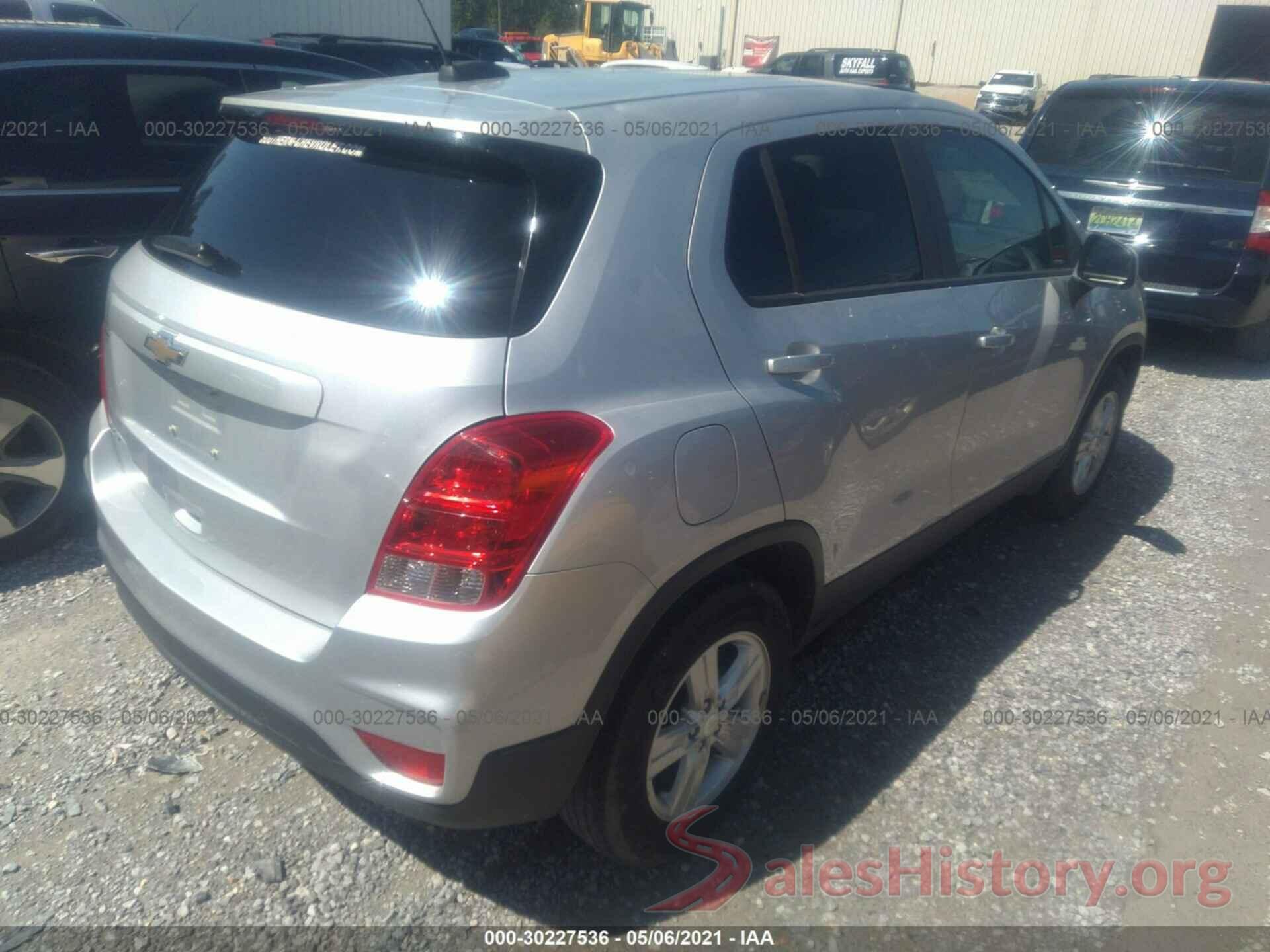 3GNCJKSB4KL390814 2019 CHEVROLET TRAX