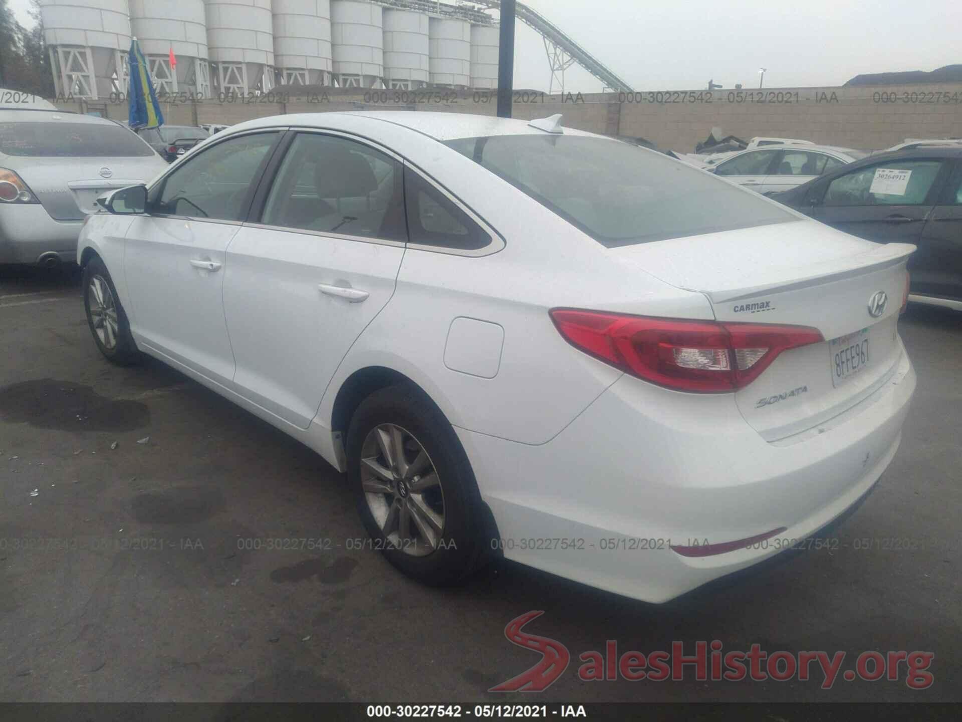 5NPE24AA0GH408364 2016 HYUNDAI SONATA