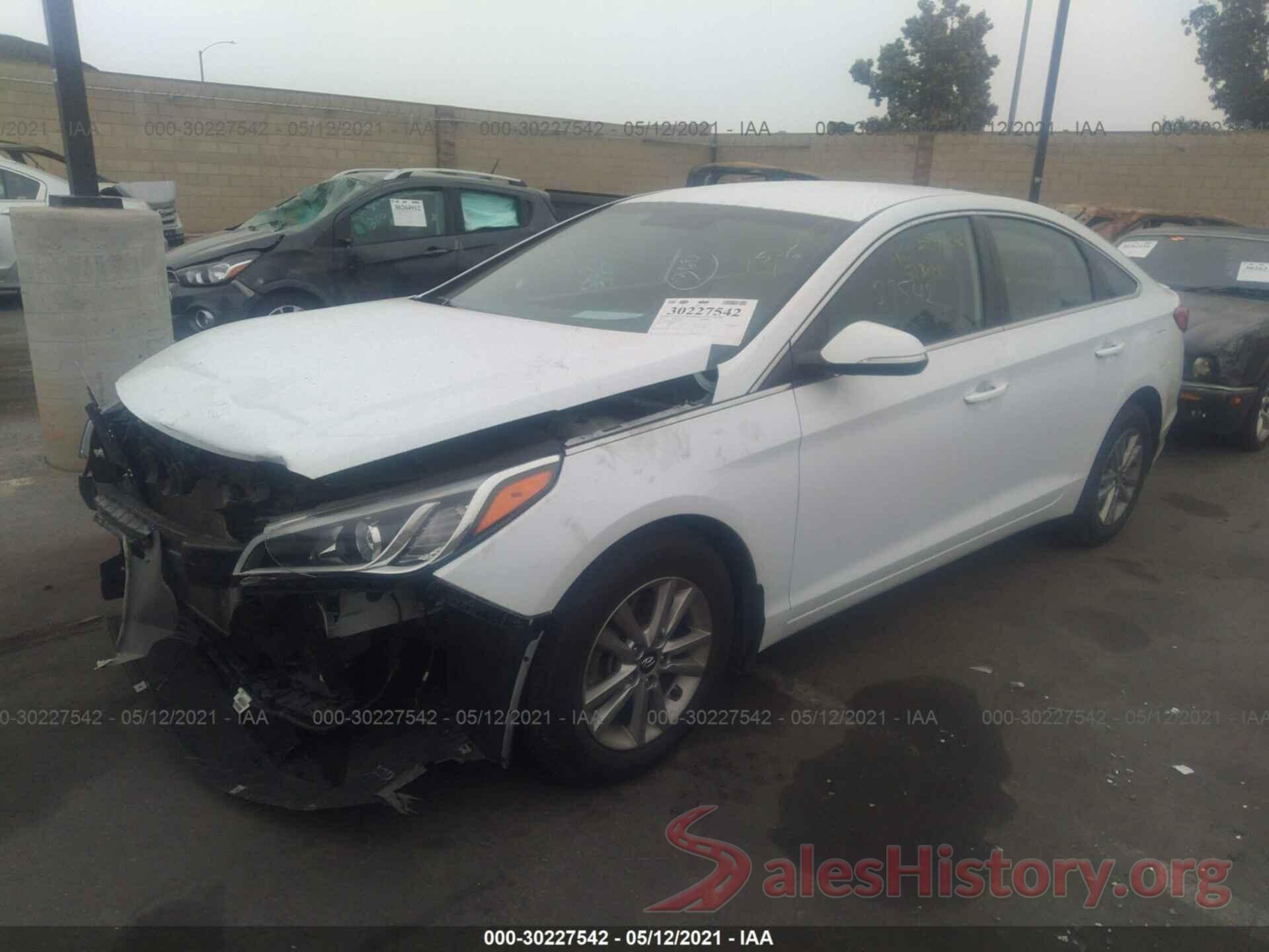 5NPE24AA0GH408364 2016 HYUNDAI SONATA