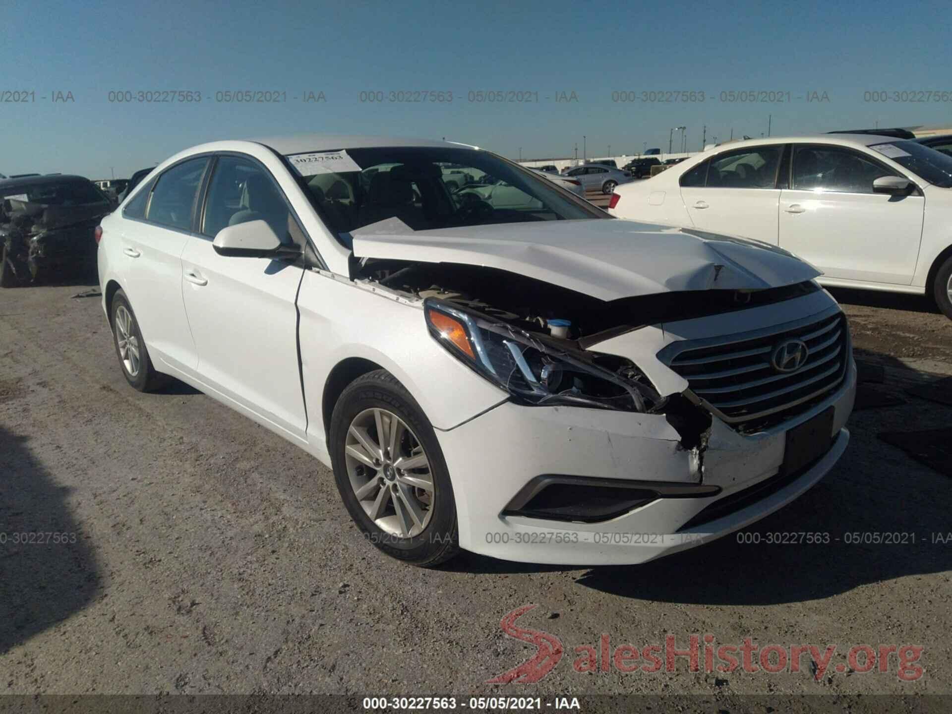 5NPE24AF6GH265738 2016 HYUNDAI SONATA