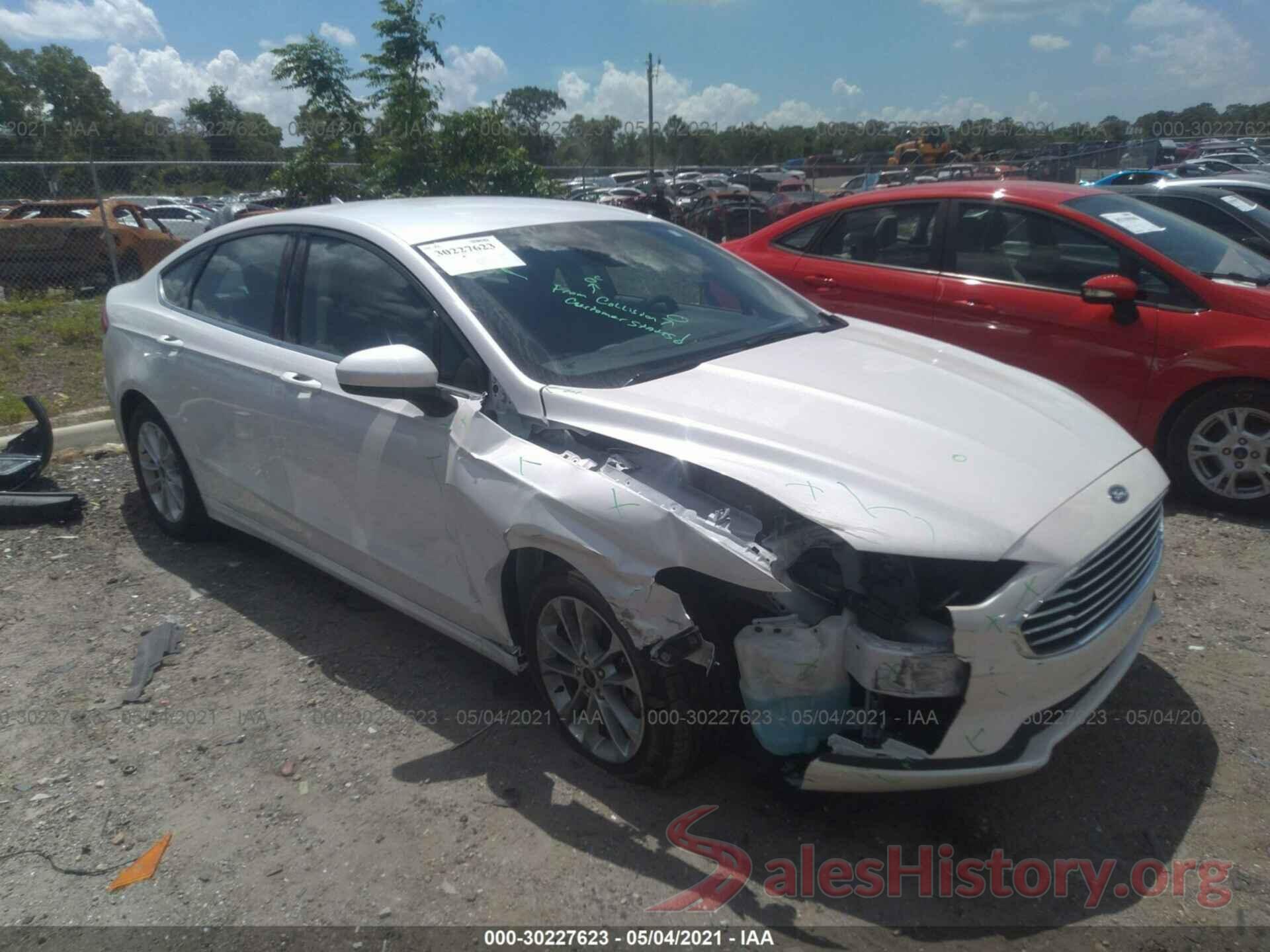 3FA6P0HD8LR104243 2020 FORD FUSION