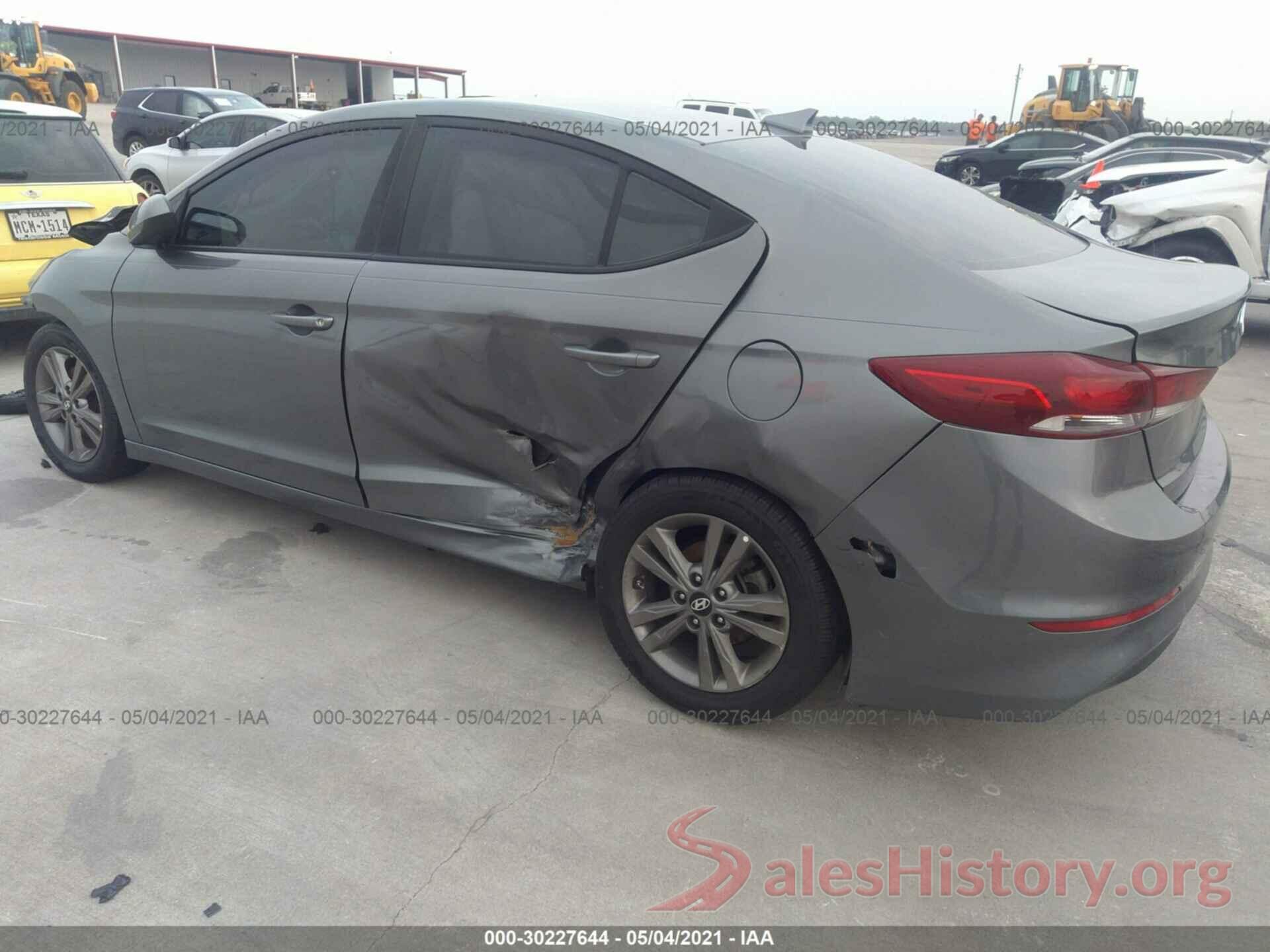 5NPD84LF7JH342020 2018 HYUNDAI ELANTRA