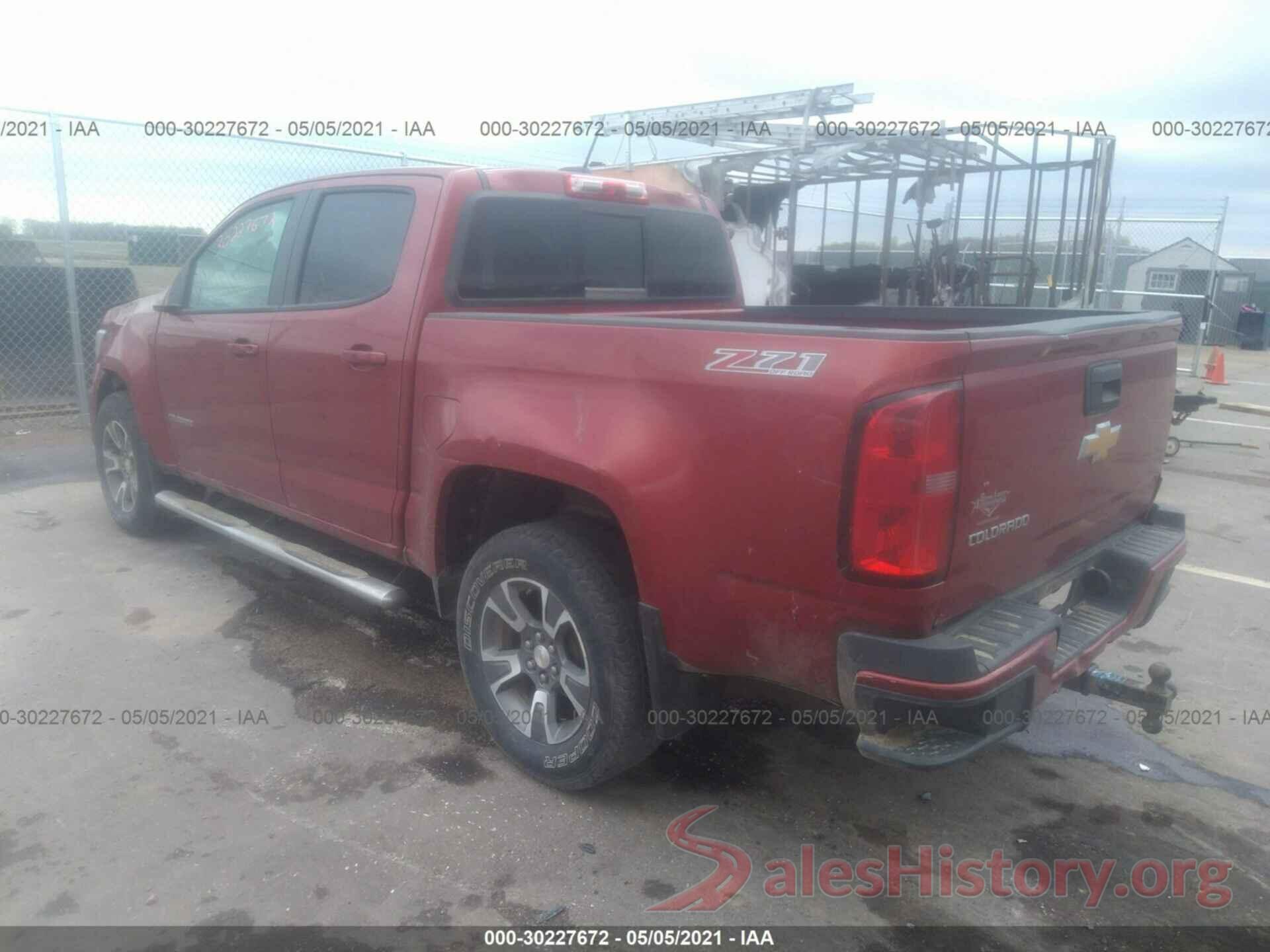 1GCGTDE36G1155284 2016 CHEVROLET COLORADO