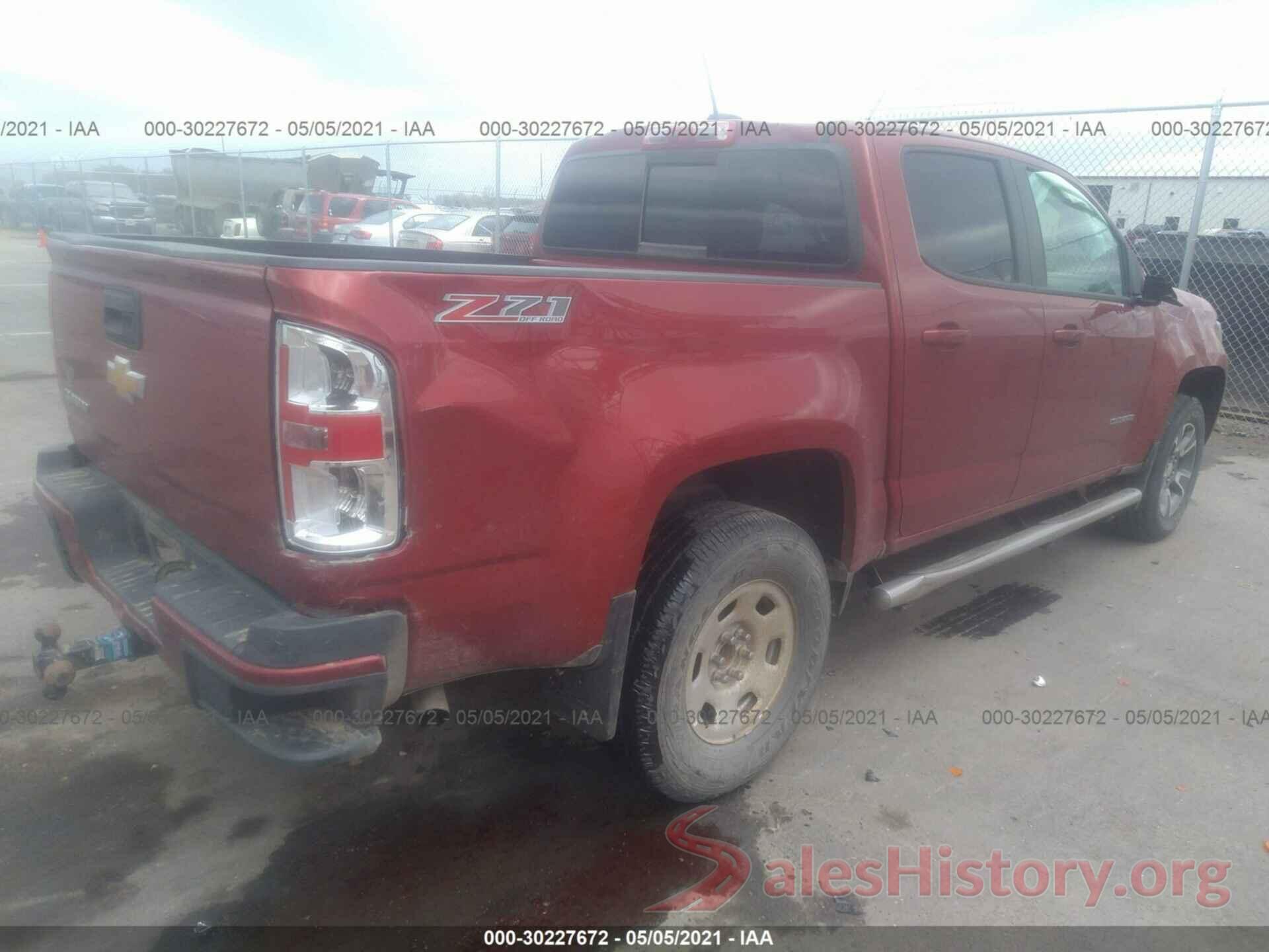 1GCGTDE36G1155284 2016 CHEVROLET COLORADO