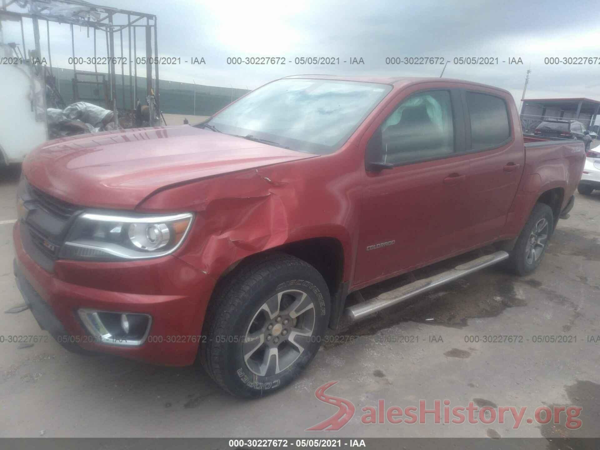 1GCGTDE36G1155284 2016 CHEVROLET COLORADO