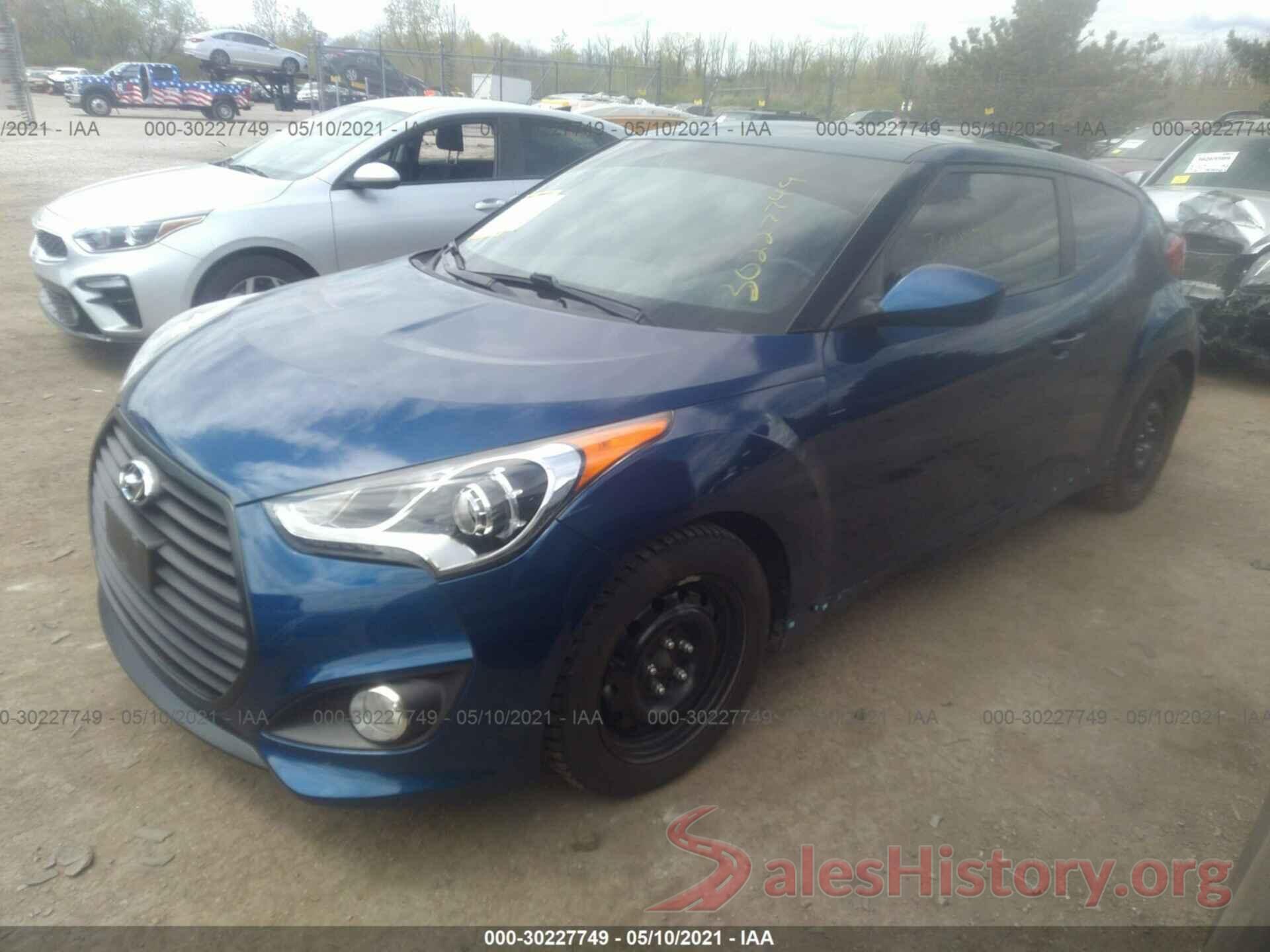 KMHTC6AE7GU275266 2016 HYUNDAI VELOSTER