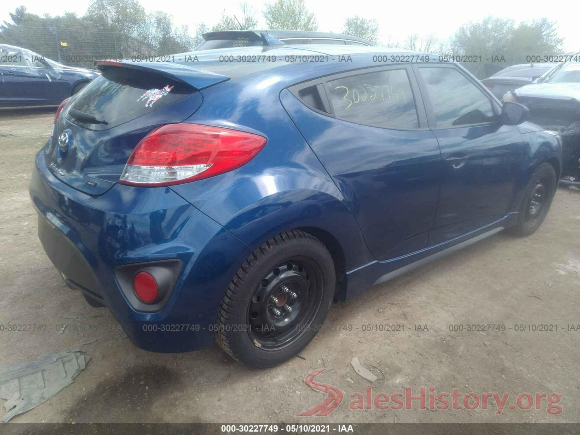 KMHTC6AE7GU275266 2016 HYUNDAI VELOSTER