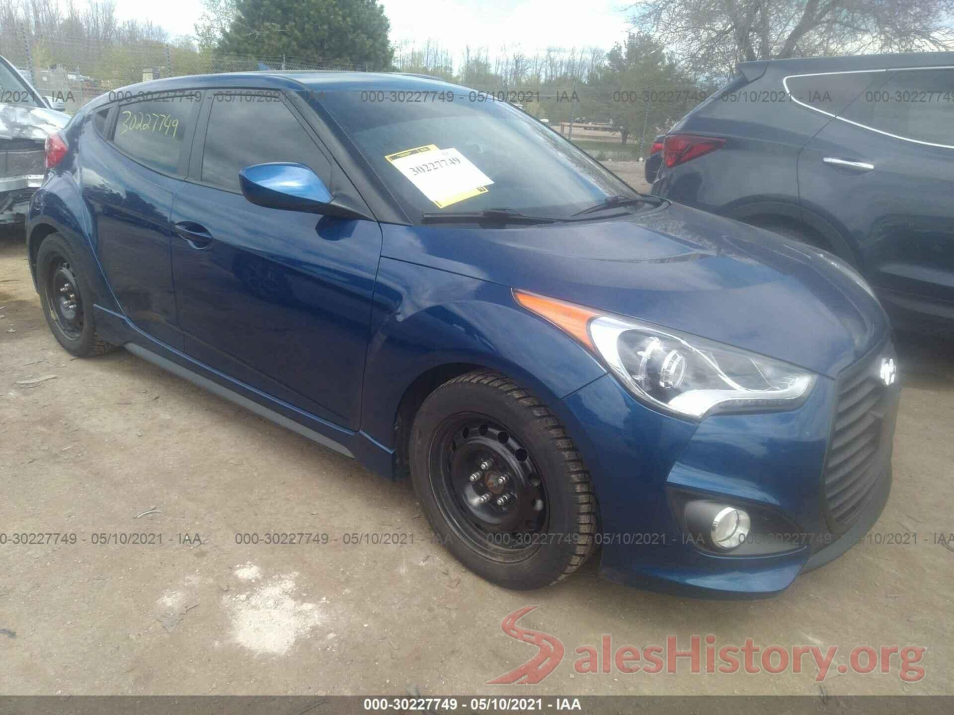 KMHTC6AE7GU275266 2016 HYUNDAI VELOSTER