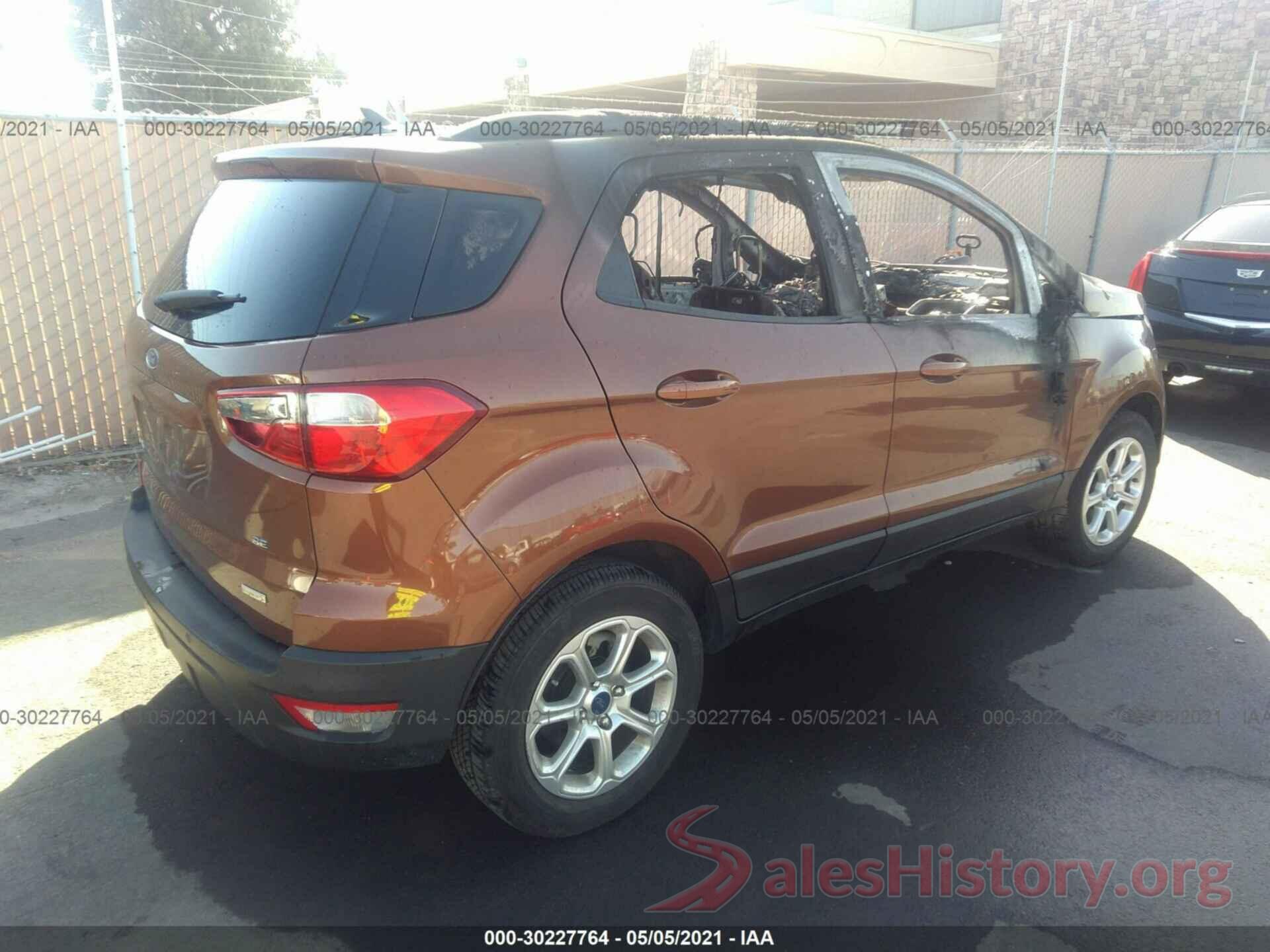 MAJ3S2GE5KC264455 2019 FORD ECOSPORT