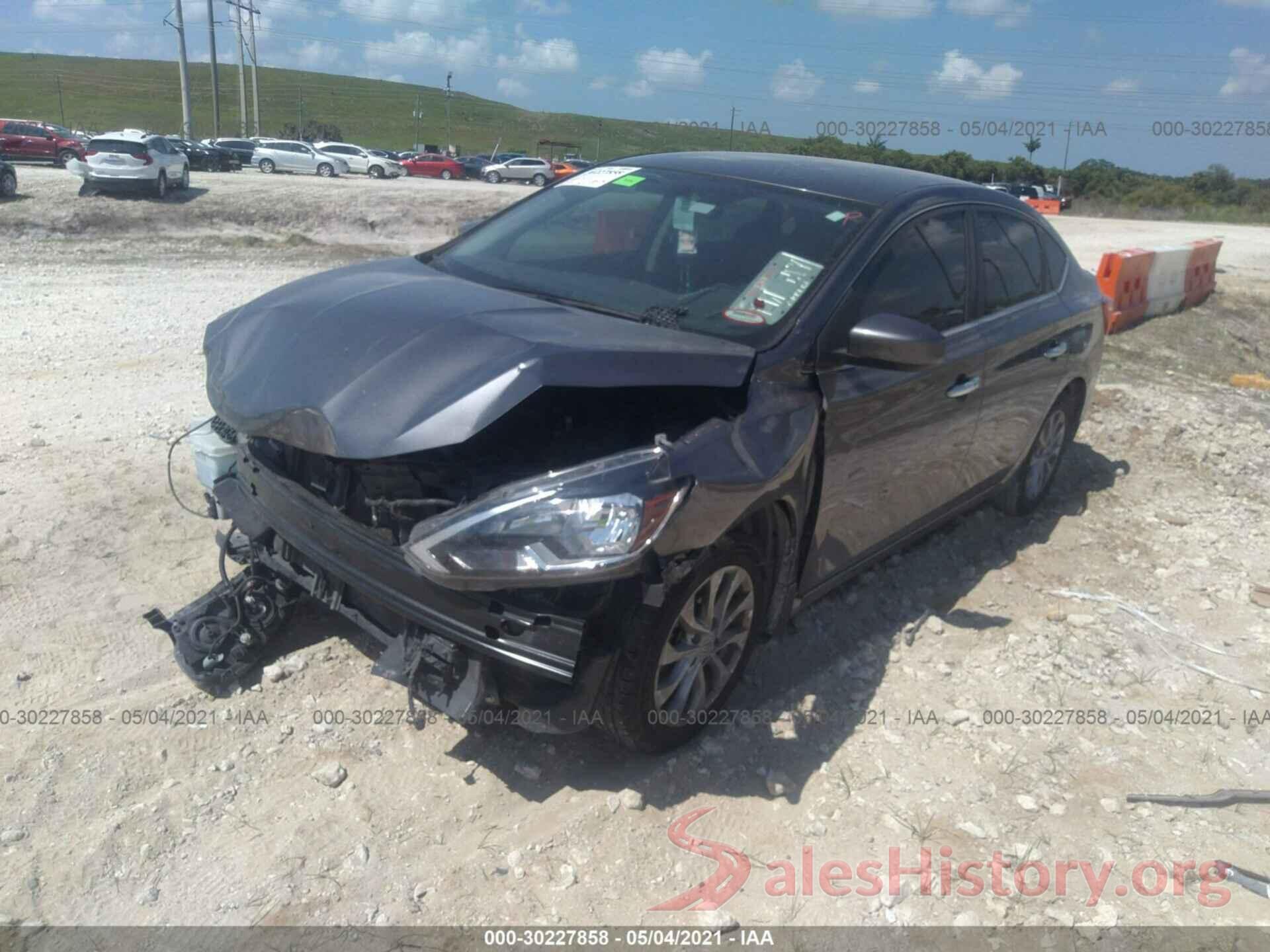 3N1AB7AP7KY296164 2019 NISSAN SENTRA