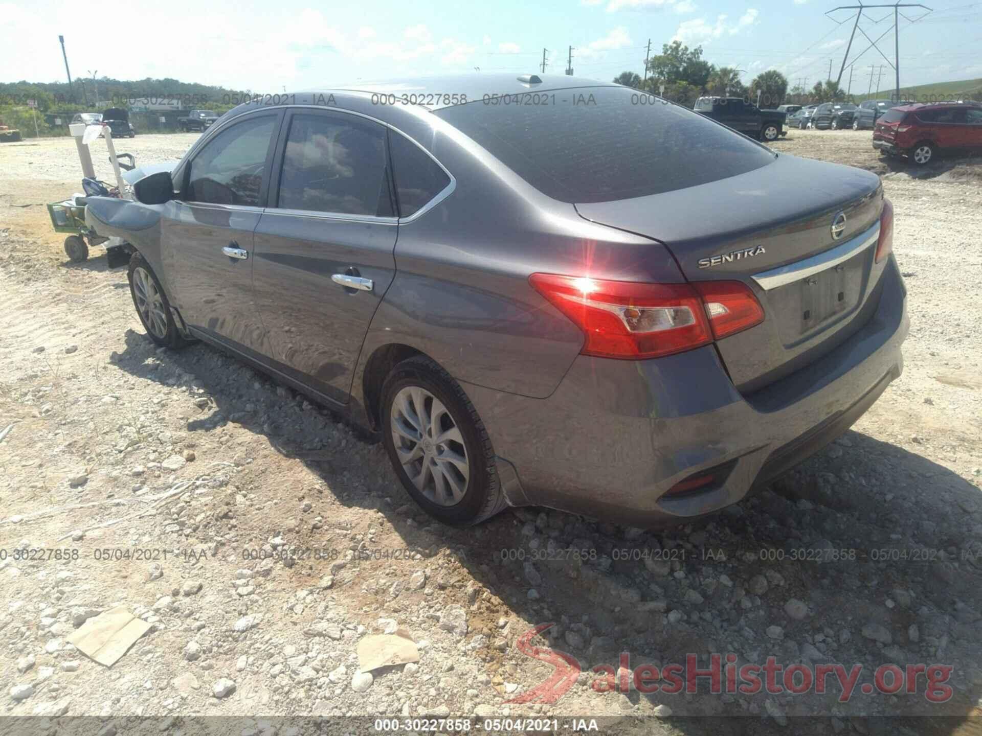 3N1AB7AP7KY296164 2019 NISSAN SENTRA