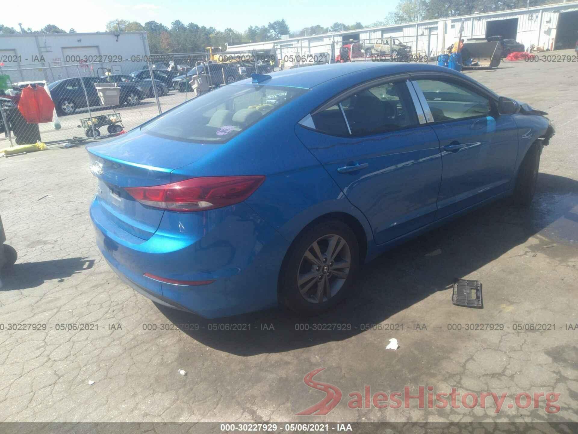 5NPD84LF6HH007311 2017 HYUNDAI ELANTRA