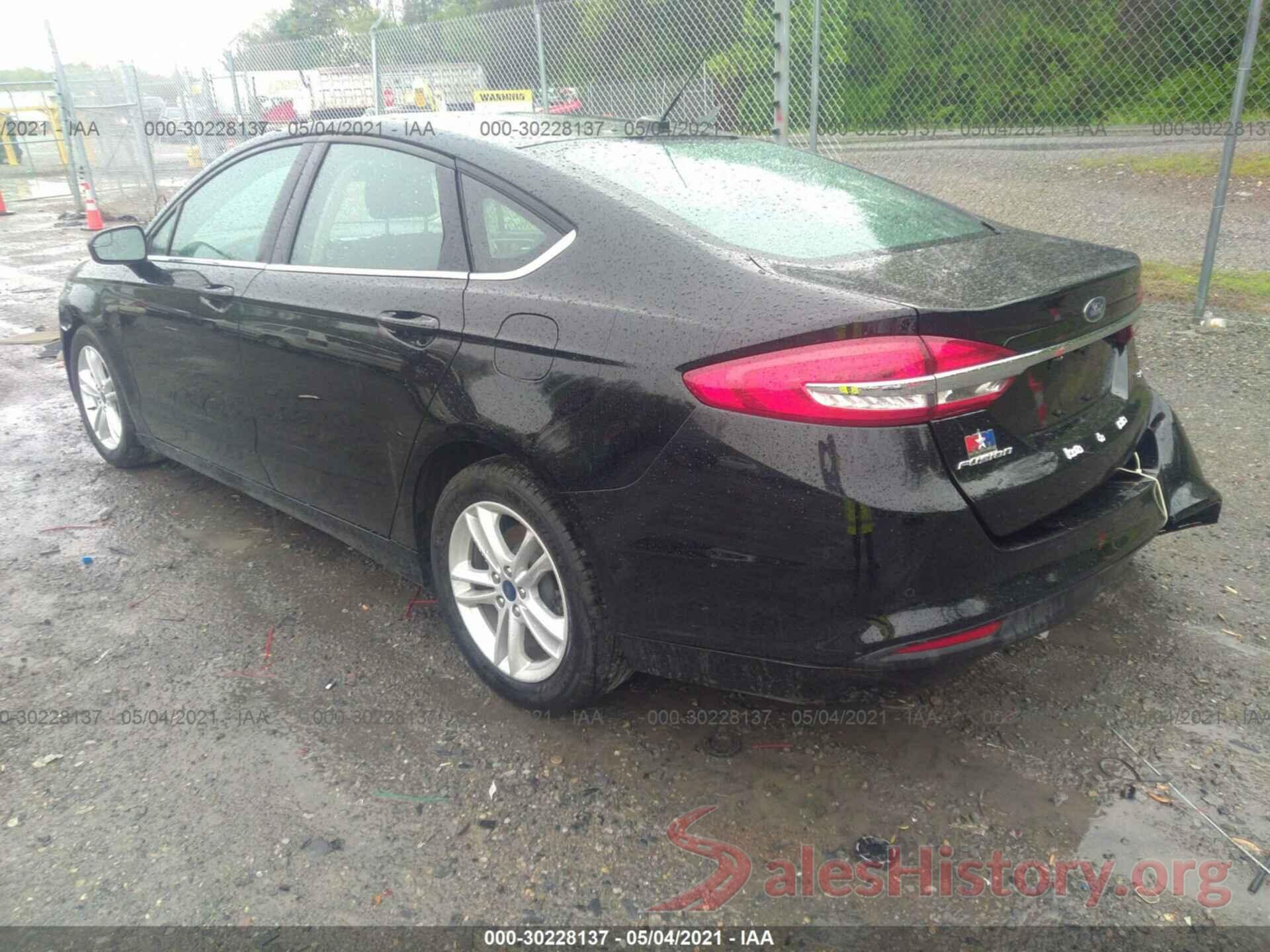 3FA6P0H77JR188837 2018 FORD FUSION