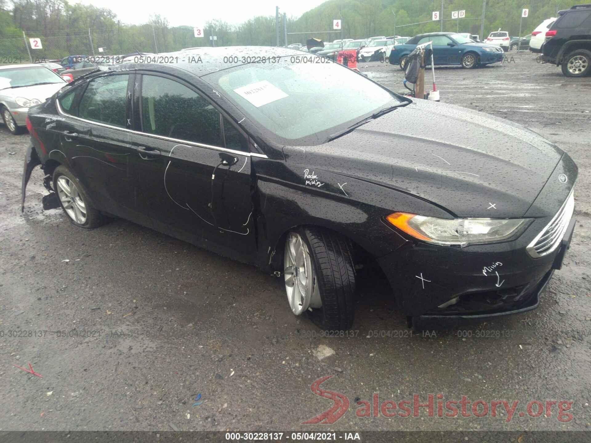 3FA6P0H77JR188837 2018 FORD FUSION