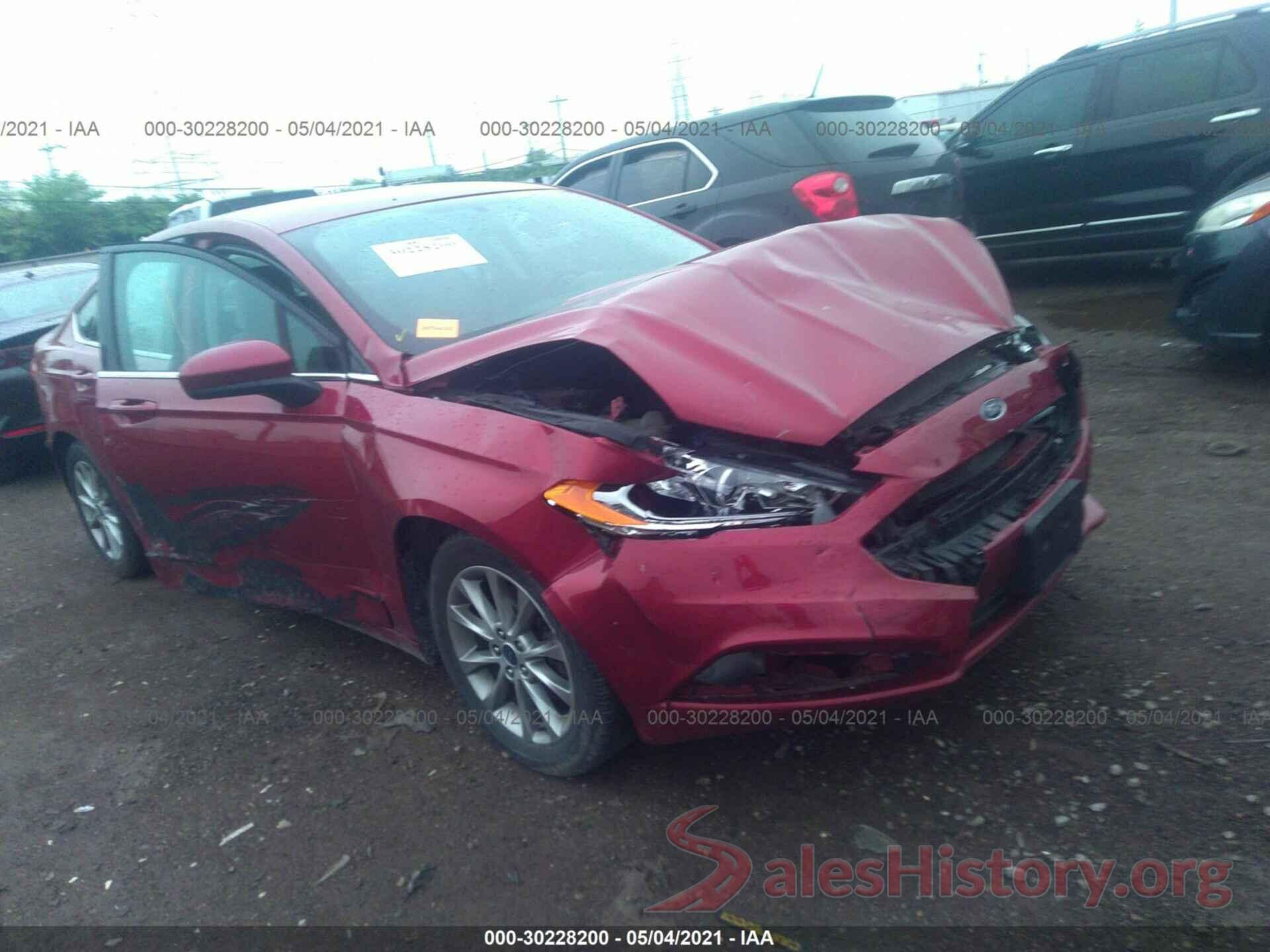 3FA6P0G77HR194147 2017 FORD FUSION