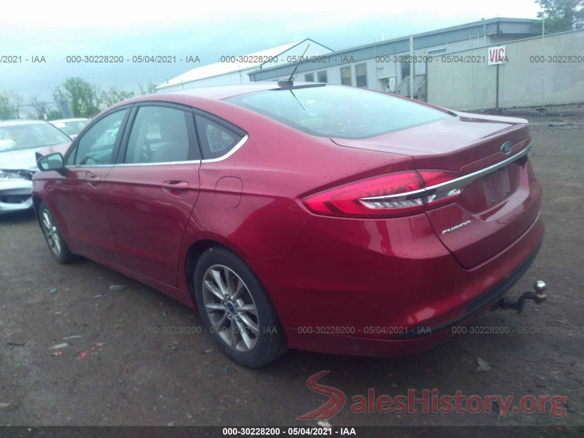 3FA6P0G77HR194147 2017 FORD FUSION