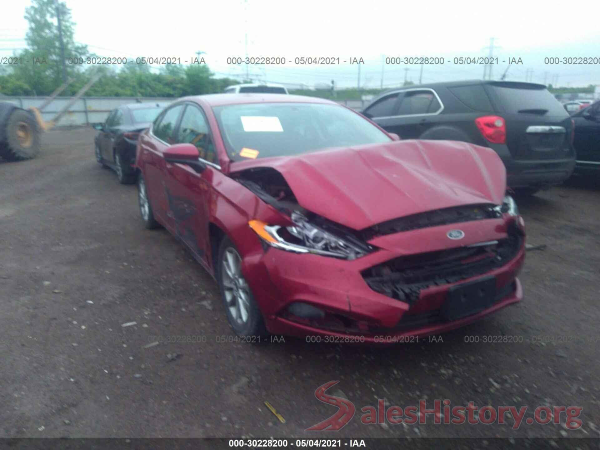 3FA6P0G77HR194147 2017 FORD FUSION