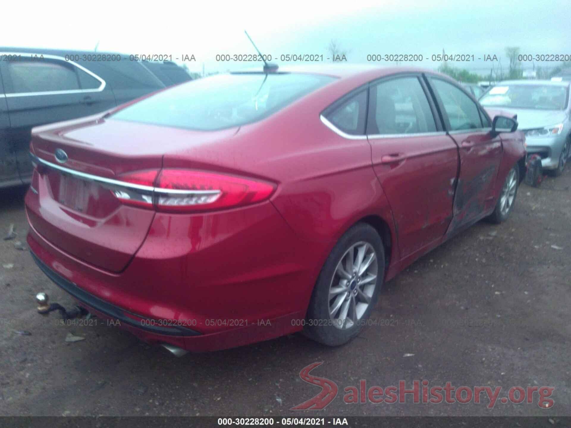 3FA6P0G77HR194147 2017 FORD FUSION