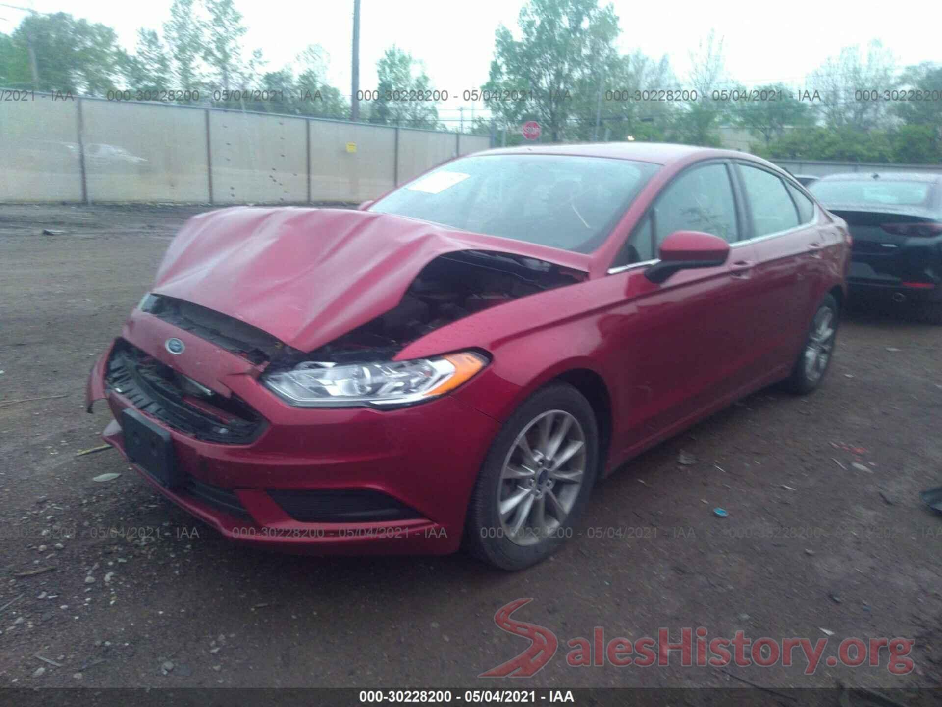 3FA6P0G77HR194147 2017 FORD FUSION